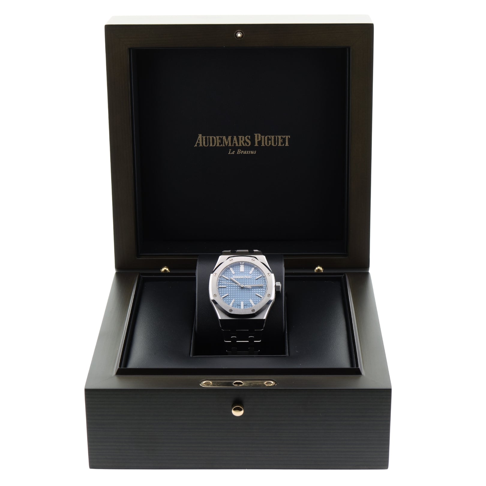 Audemars Piguet Royal Oak Selfwinding, Ice Blue Dial, 37mm, Ref. 15550ST.OO.1356ST.08, 2024, B+P