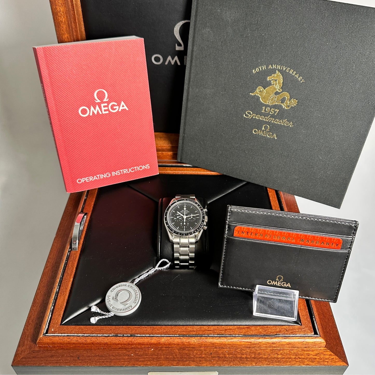 Omega Speedmaster 50th Anniversary, Limited ONE out of 1.957, Ref. 311.33.42.50.01.001, B+P