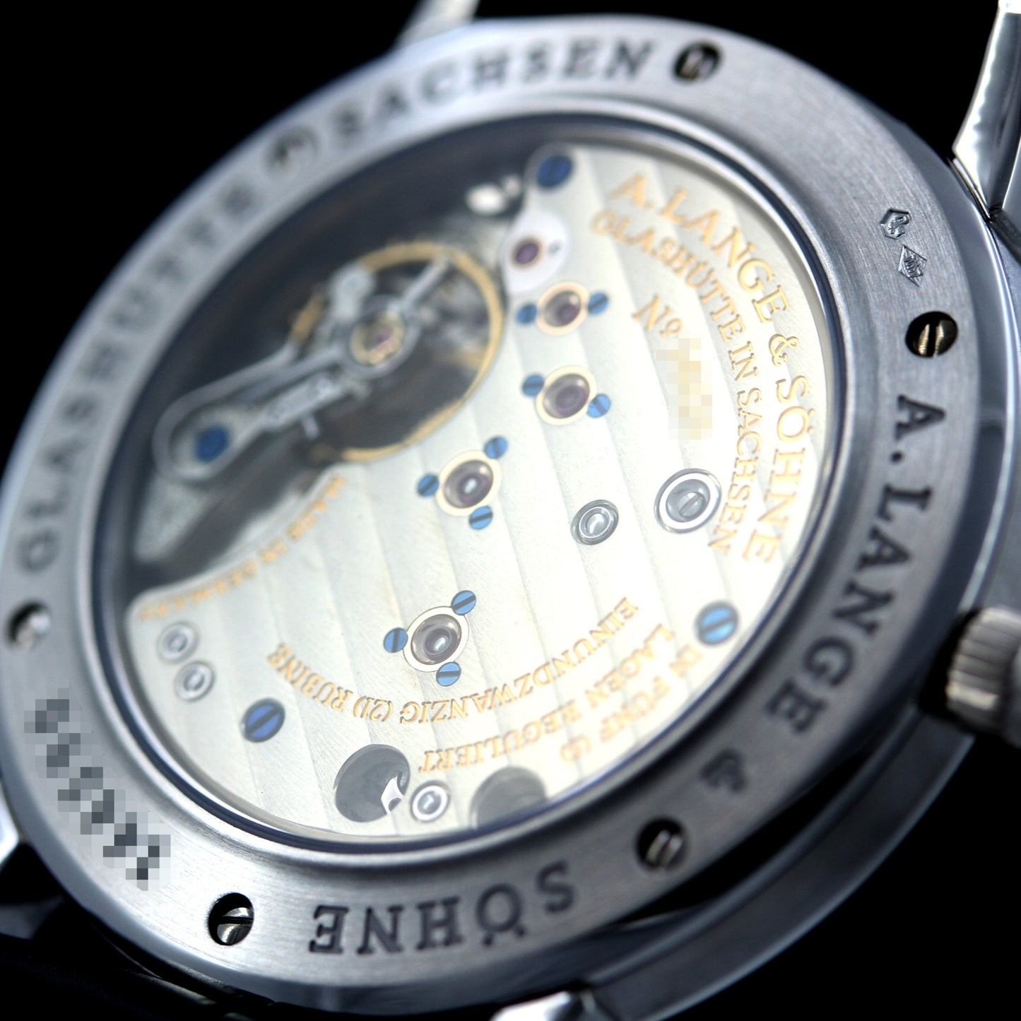 A. Lange & Söhne 1815 Platin 36mm, ALS-Service 2023, Ref. 206.025, B+P