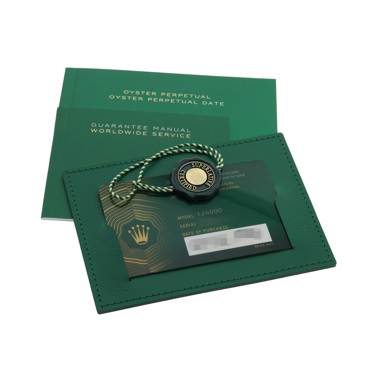 Rolex Oyster Perpetual 36, "Tiffany" Dial, Edelstahl, Ref. 126000, 2024, B+P