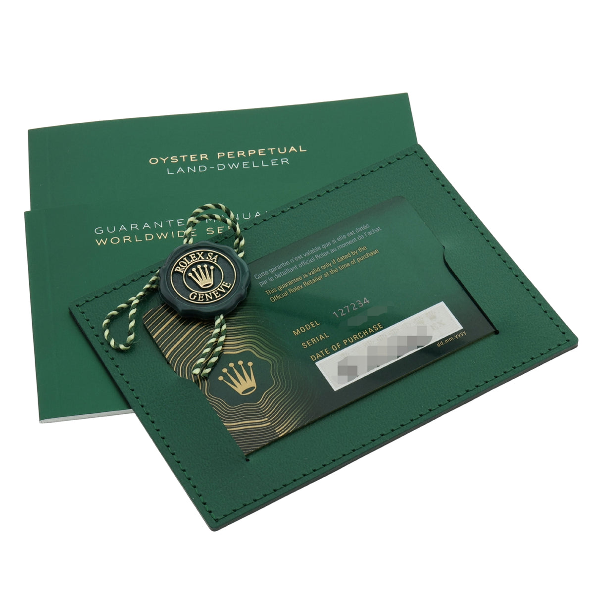 Rolex Land-Dweller 36, "White Honeycomb Dial", ungetragen, Ref. 127234, 09-2026, B+P