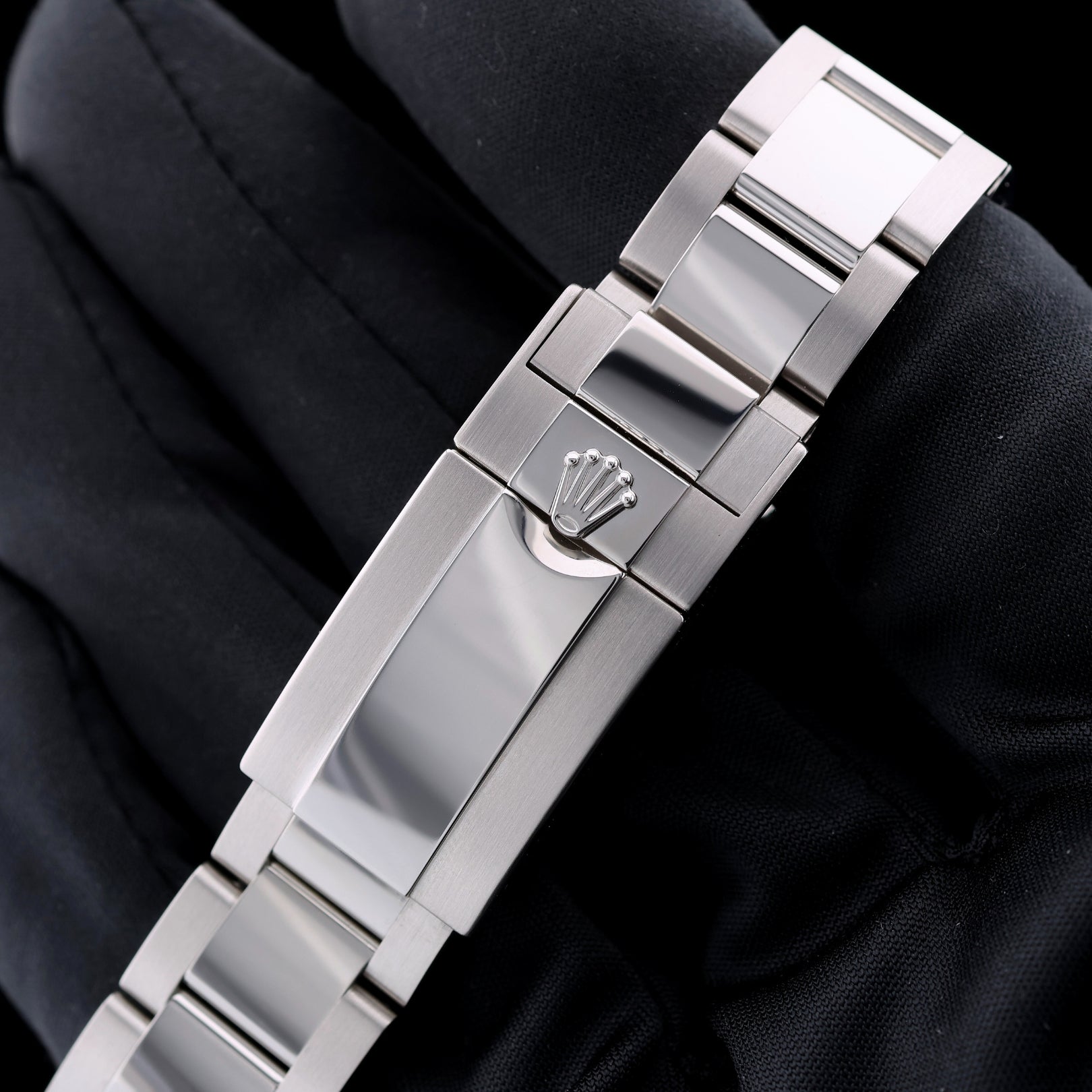 Rolex Daytona Platin, Ice Blue Dial, Baguette - Diamantindizes, Ref. 116506, 2022/Ungetragen, B+P