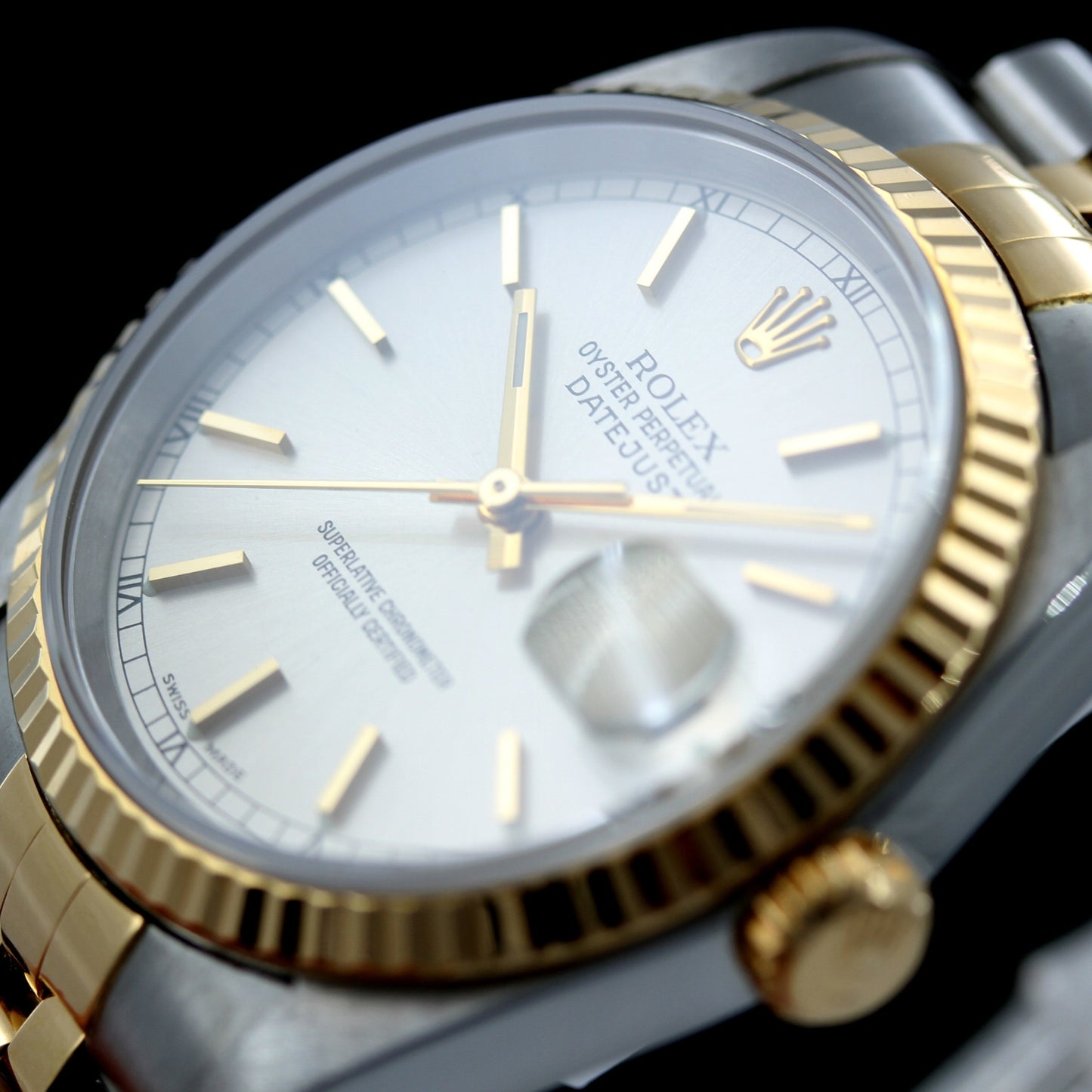 Rolex Datejust 36, Bicolor, Ref. 16233, B+P
