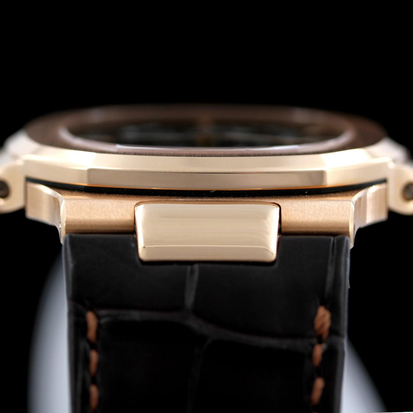 Patek Philippe Nautilus Moonphase, 18kt Roségold, Faltschliesse, 5712R-001, ungetragen/2021, B+P