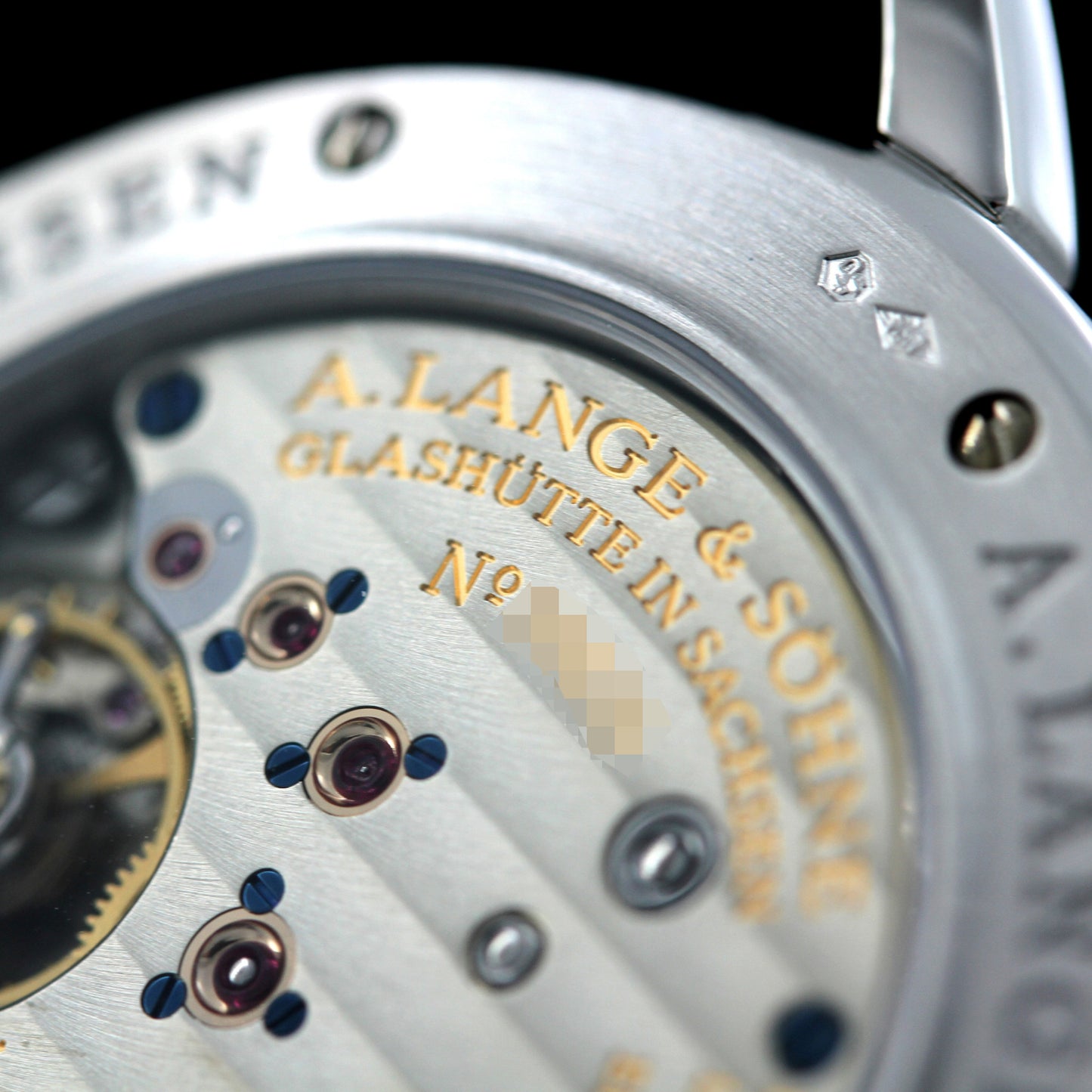 A. Lange & Söhne 1815 Platin 36mm, ALS-Service 2023, Ref. 206.025, B+P