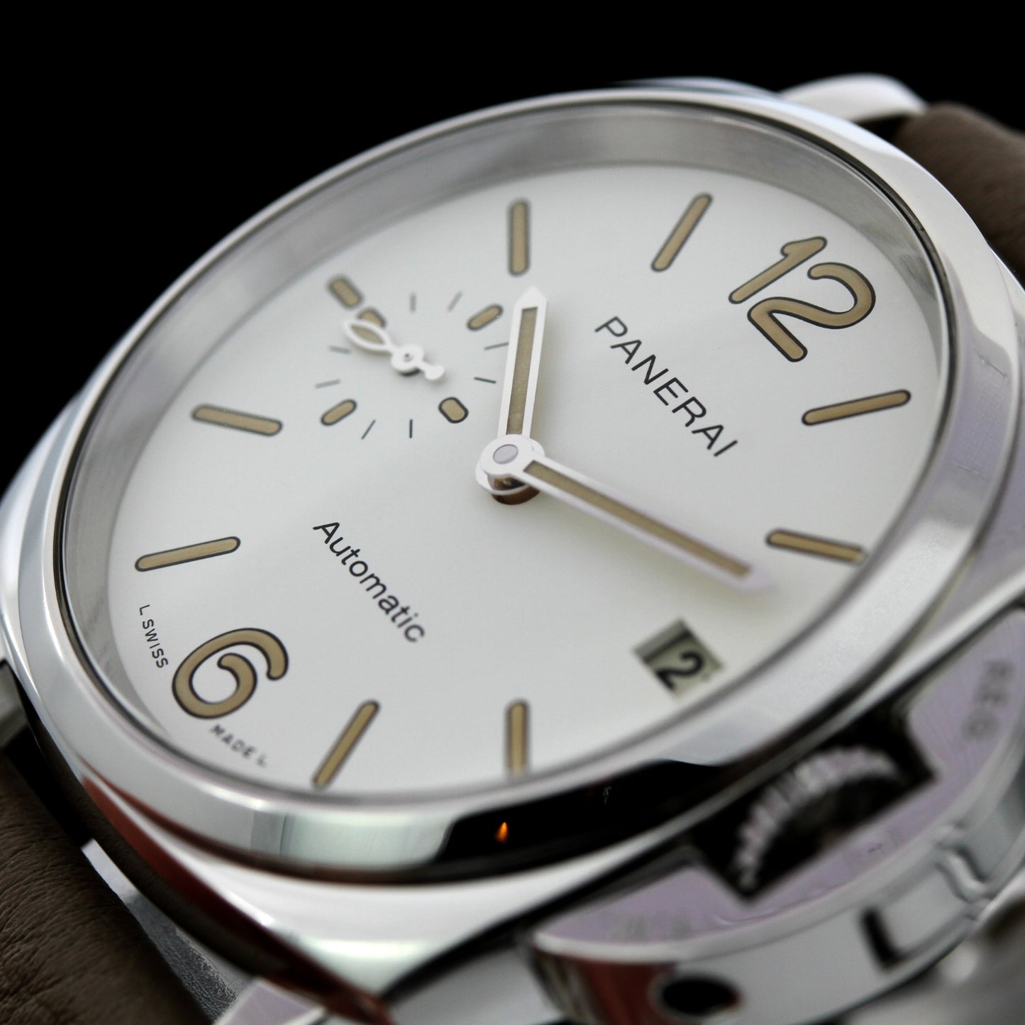 Panerai Lady Luminor Due 38 mm, Ref. PAM01043 OP7281, B+P