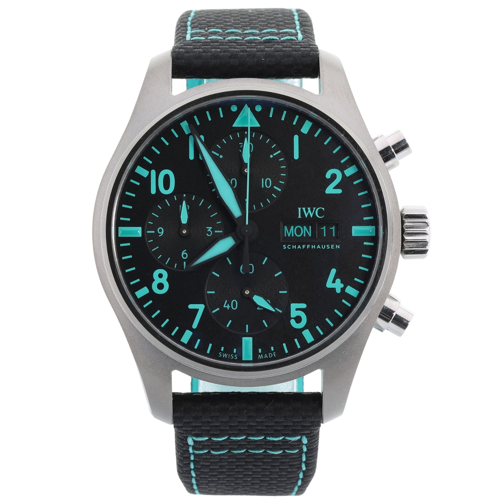 IWC Pilot’s Watch Chronograph 41mm «Mercedes-AMG PETRONAS Formula One™ Team», Ref. IW388108, B+P