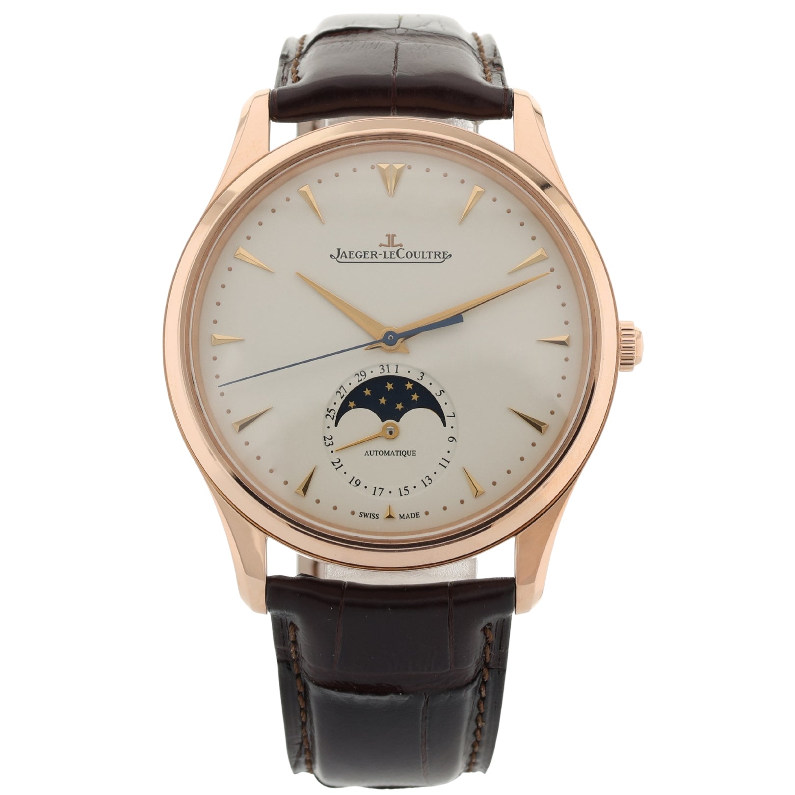 Jaeger-LeCoultre Master Ultra Thin Moon, Roségold, 39mm, Ref. Q1362520, 09-2024, B+P