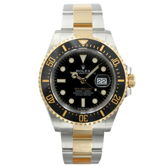 Rolex Sea-Dweller 43, Stahl-Gold, Ref. 126603, DE, B+P