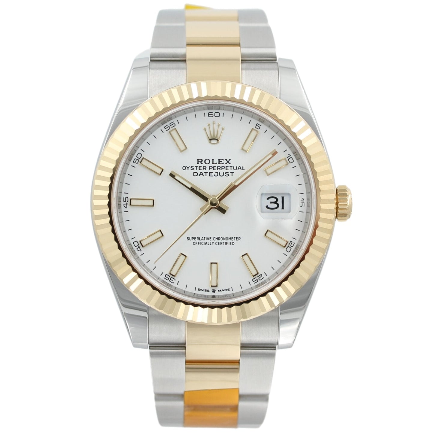 Rolex Datejust 41, Rolesor Gelb, Gold/Stahl, Ref. 126333, B+P