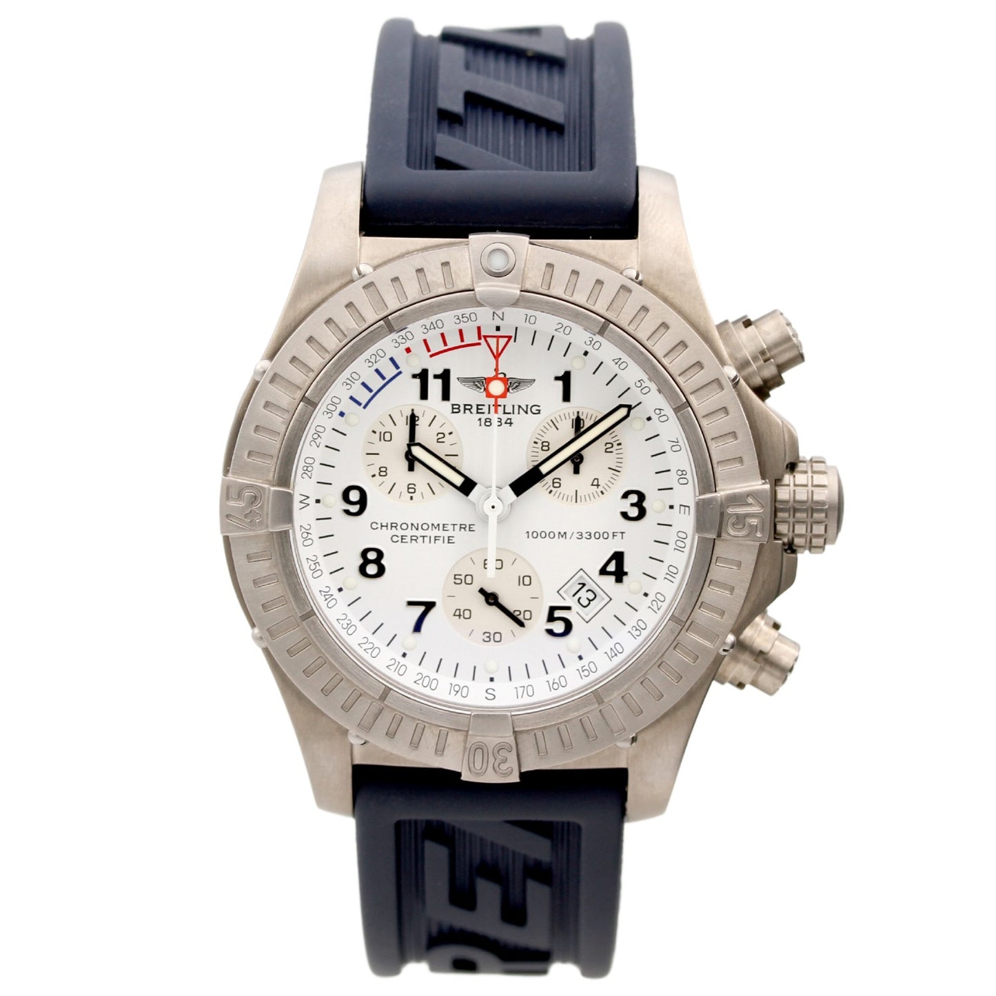 Breitling Avenger M1 Chronograph 44 mm, Ref. E73360, B+P