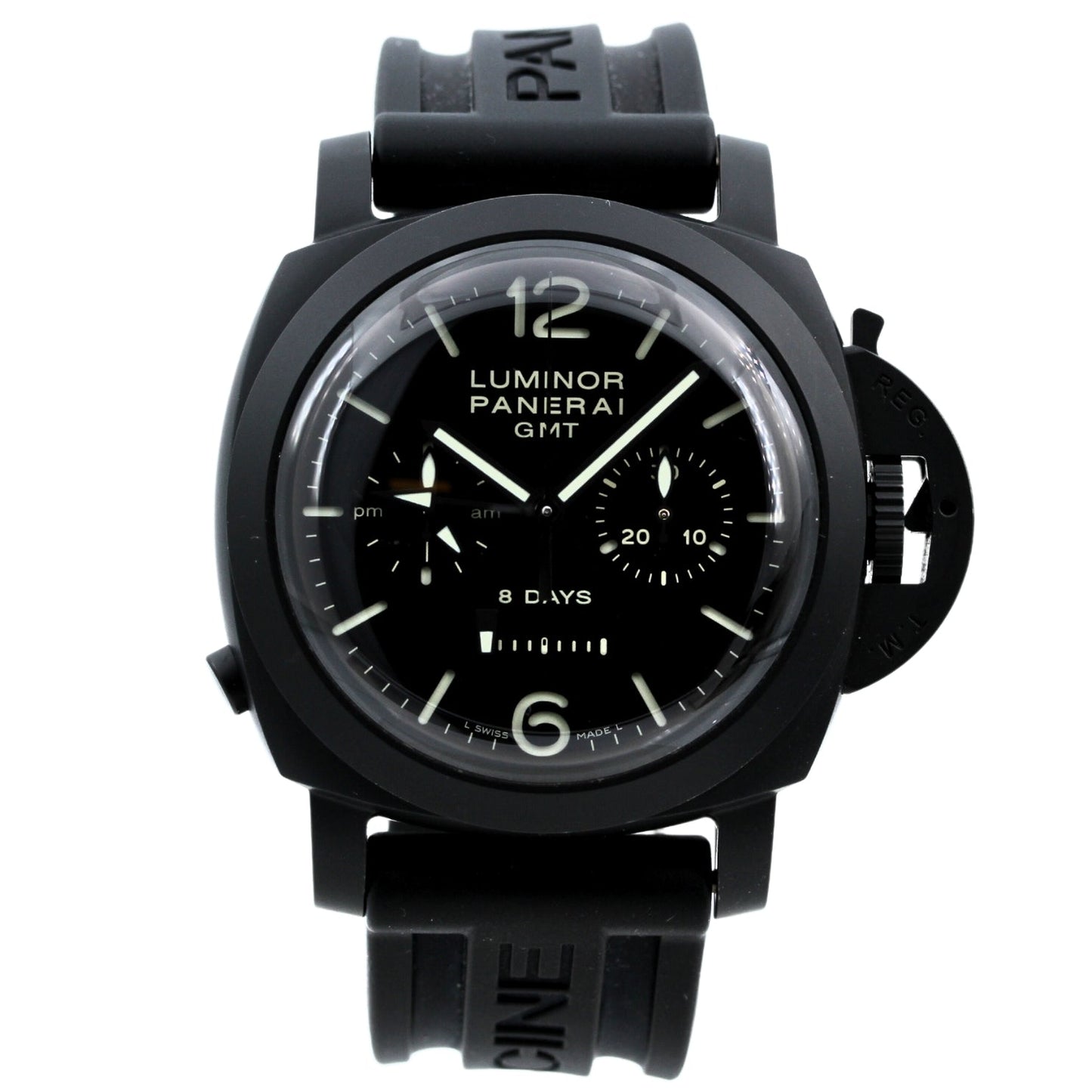 Panerai Luminor Chrono Monopulsante 8 Days GMT – 44mm, 2021, Limited 400pcs., PAM00317
