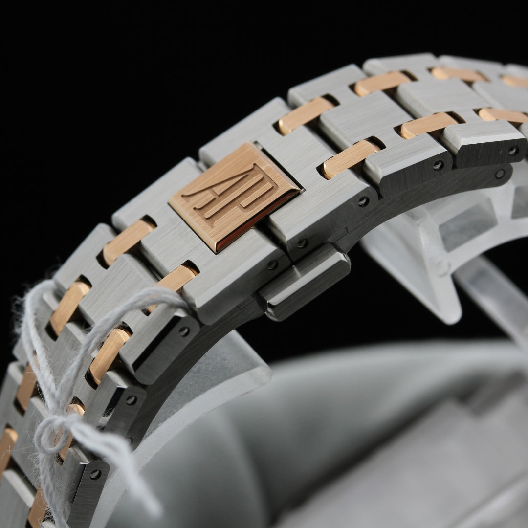 Audemars Piguet, Royal Oak 37mm, 50th Anni, bicolor, Ref. 15550SR.OO.1356SR.01