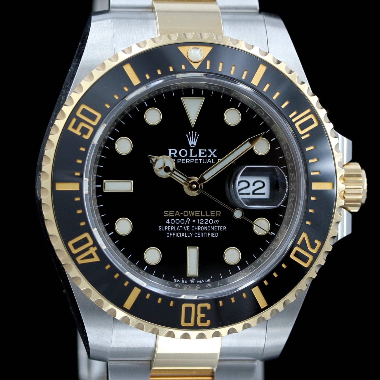 Rolex Sea-Dweller, Stahl-Gold, Ref. 126603, DE, B+P