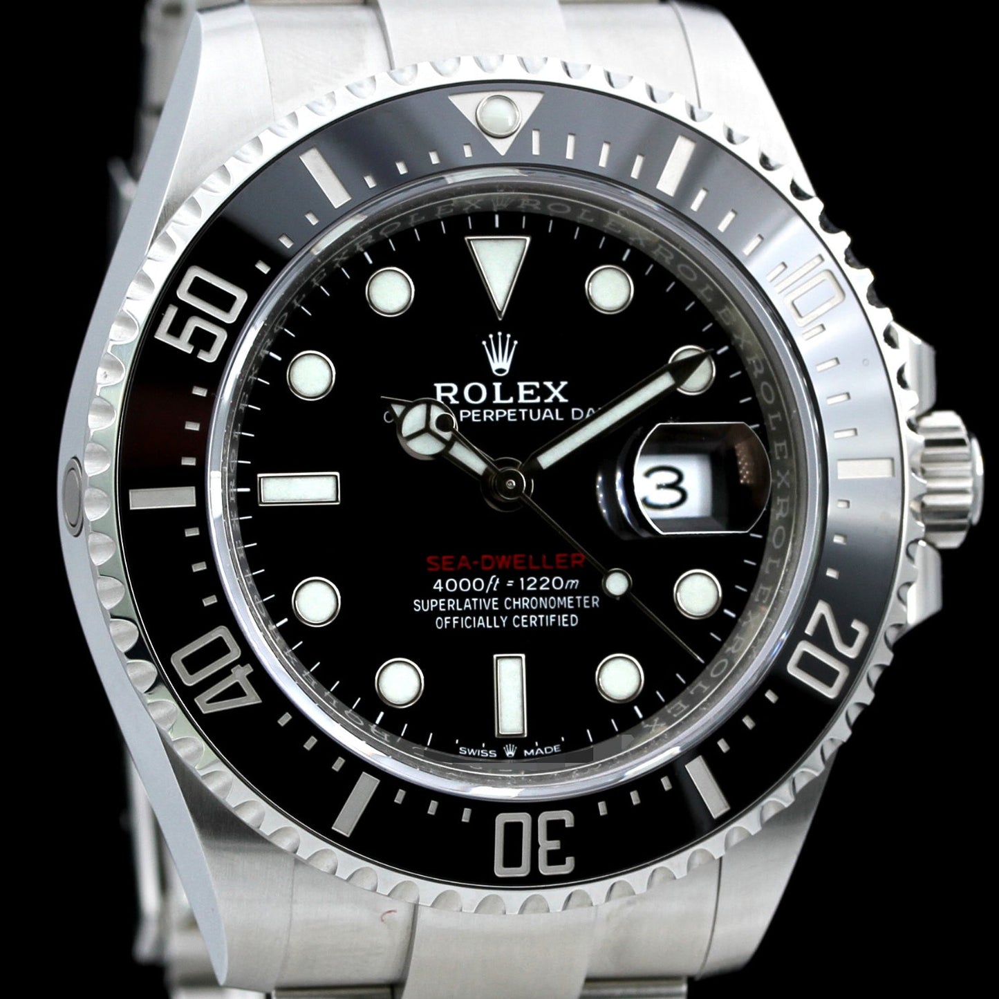 Rolex Sea-Dweller 4000ft 43mm, "Red", LC100/2020, 126600