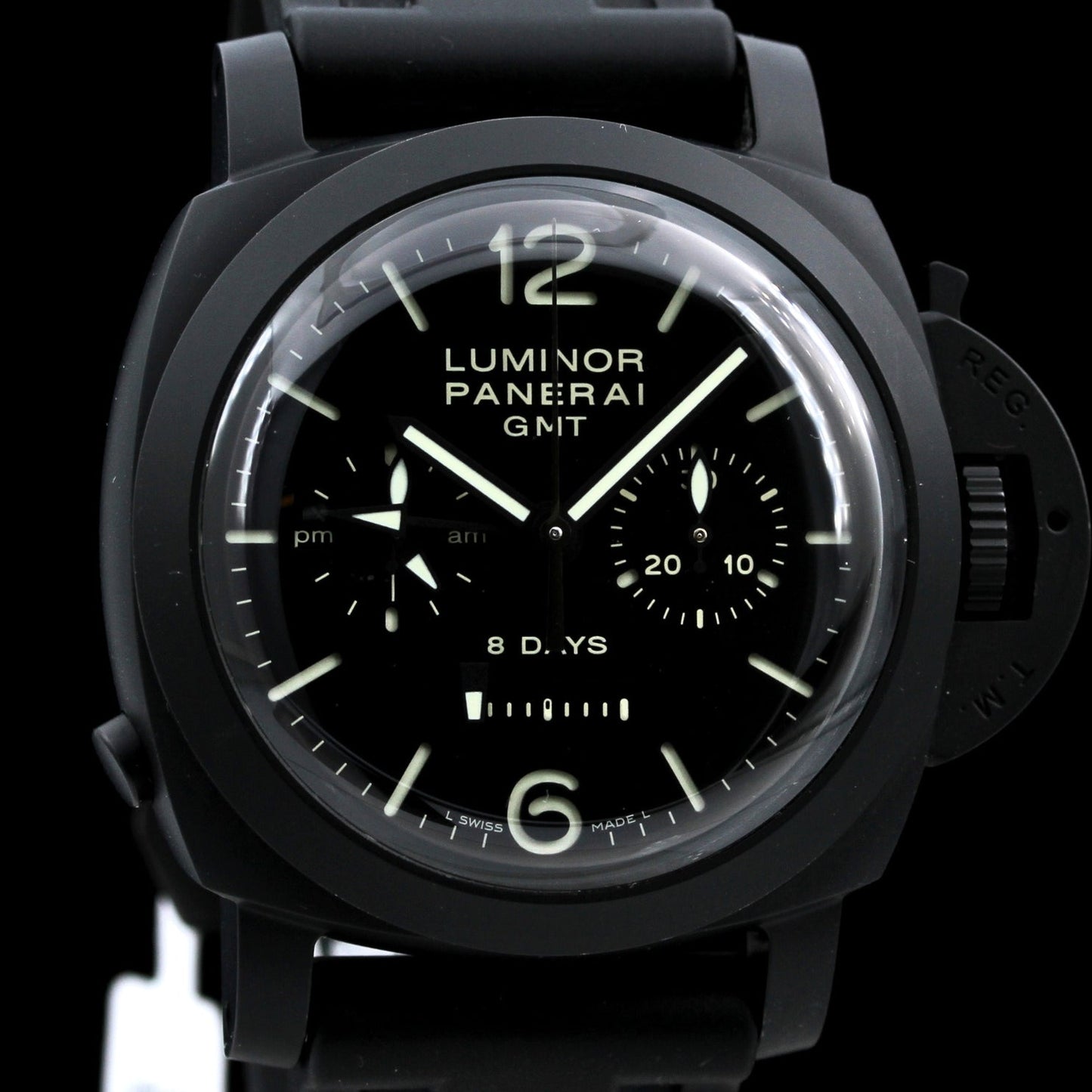 Panerai Luminor Chrono Monopulsante 8 Days GMT – 44mm, 2021, Limited 400pcs., PAM00317