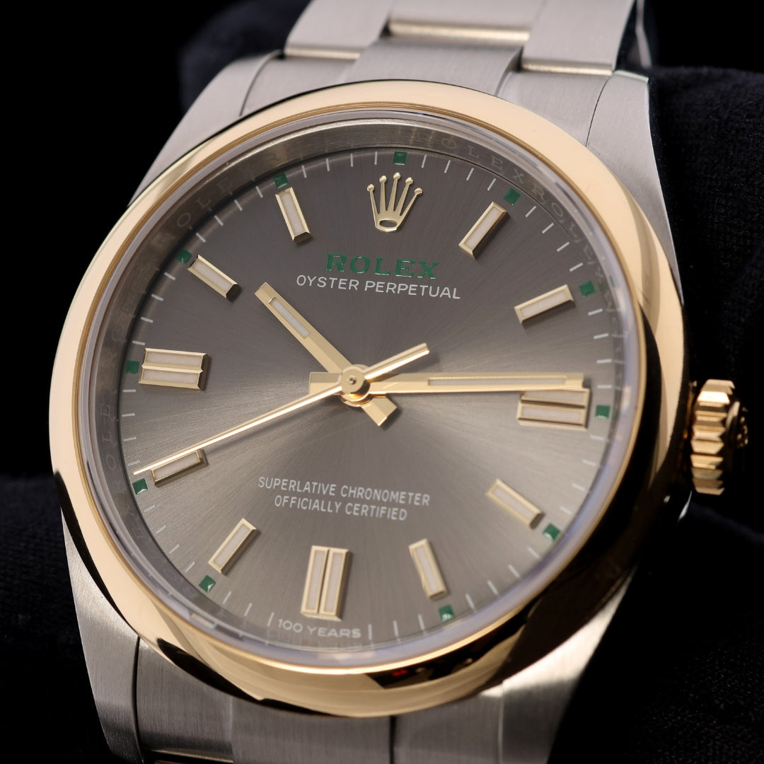Rolex Oyster Perpetual 36, 100 Years Anniversary, Teilverklebt, Ref. 126003, 2026, B+P