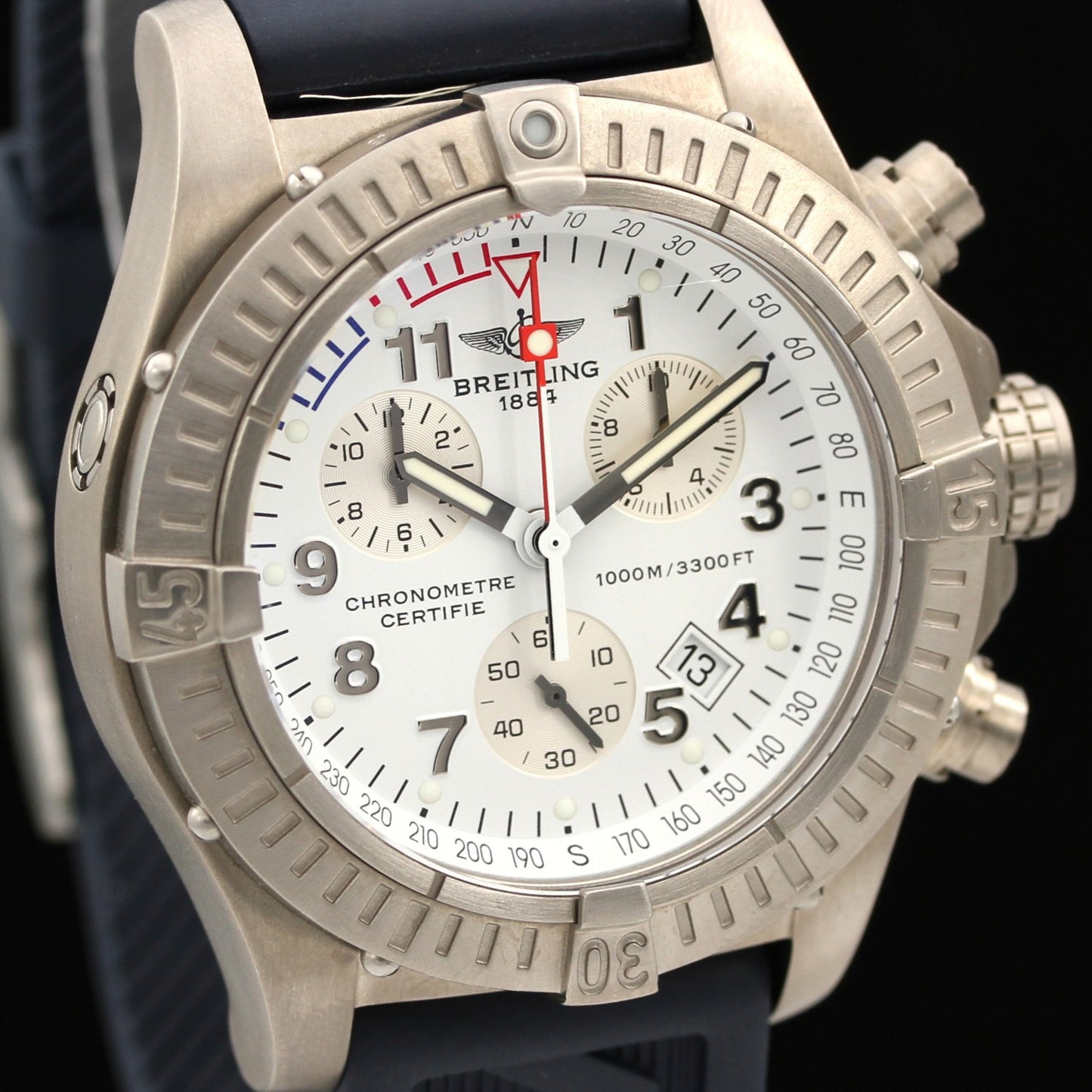 Breitling Avenger M1 Chronograph 44 mm, Ref. E73360, B+P