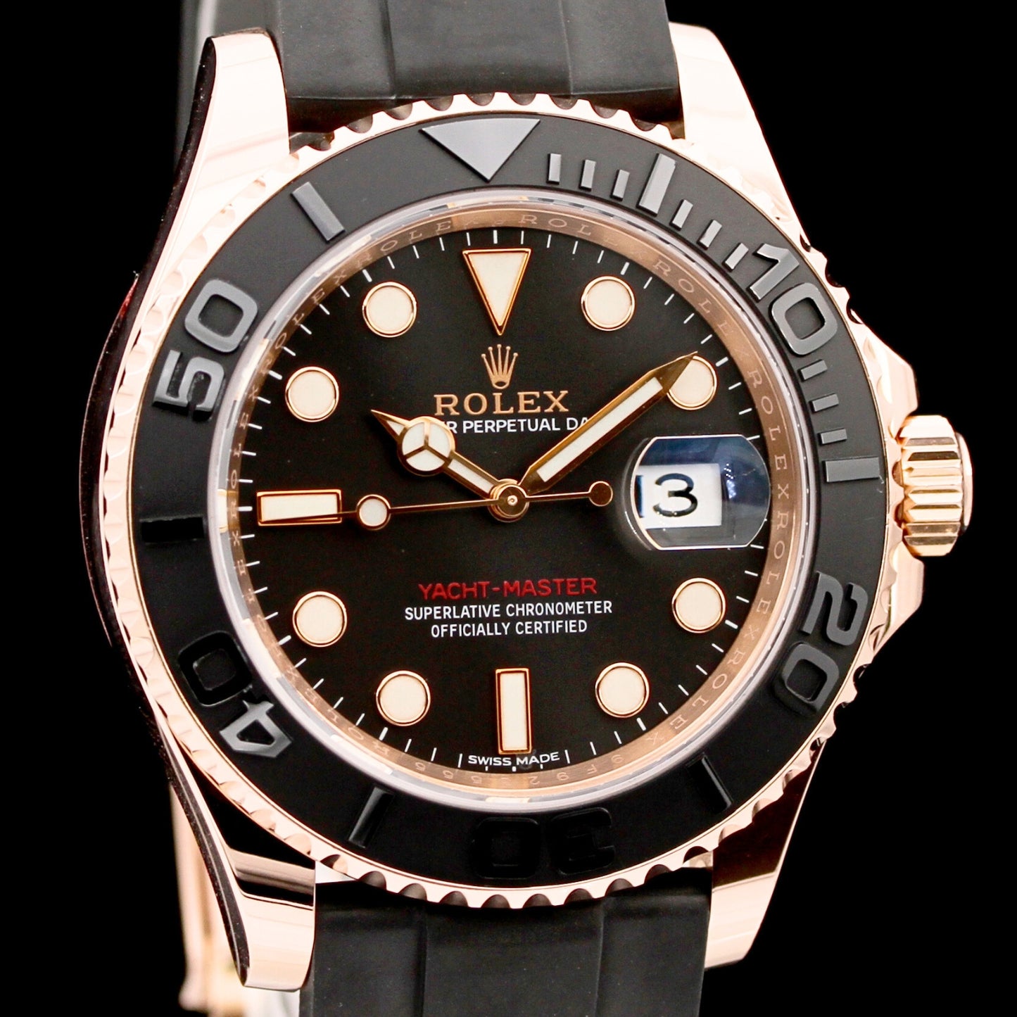 Rolex Yachtmaster 40, Everose, 116655, Roségold, 40 mm, B+P