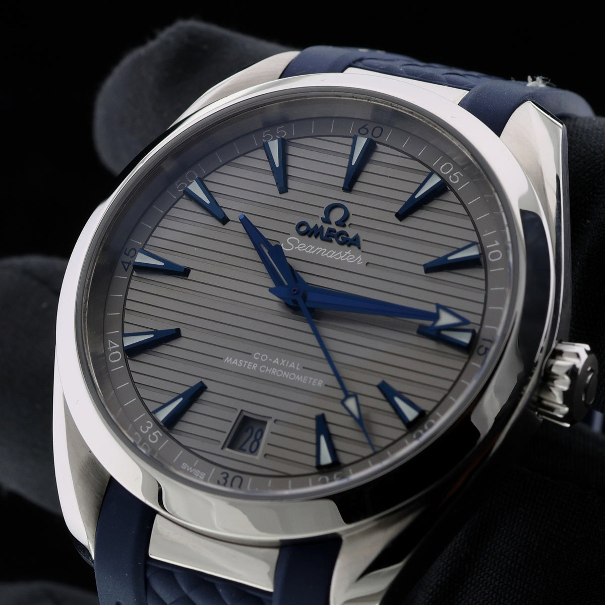 Omega Seamaster Aqua Terra 150M, Master Chronometer, Ref. 220.12.41.21.06.001, 10-2017, B+P