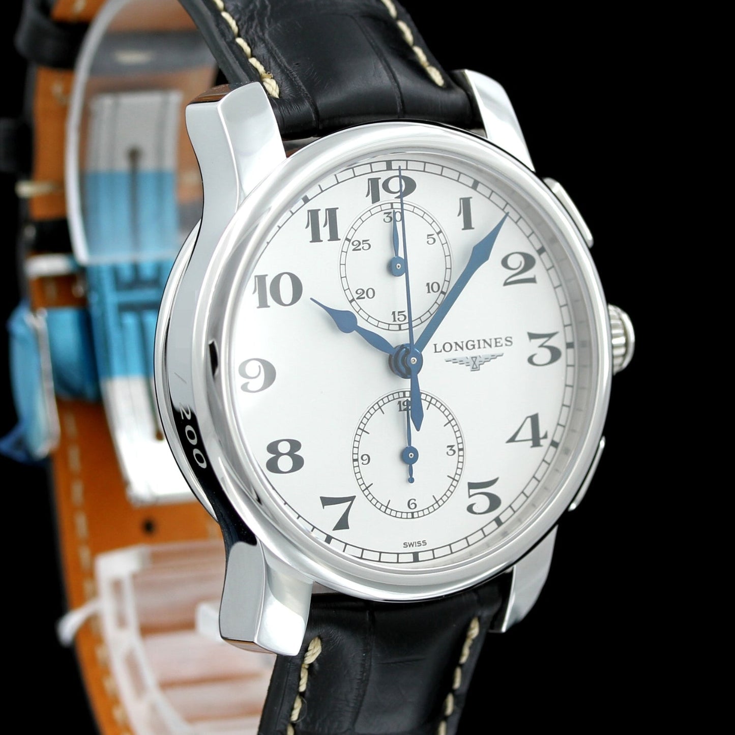 LONGINES Graf Zeppelin Chronograph und Pocket Watch Set 100 Jahre WEMPE, Ref. 26794732, Limited 1XX of 200, 2009, B+P