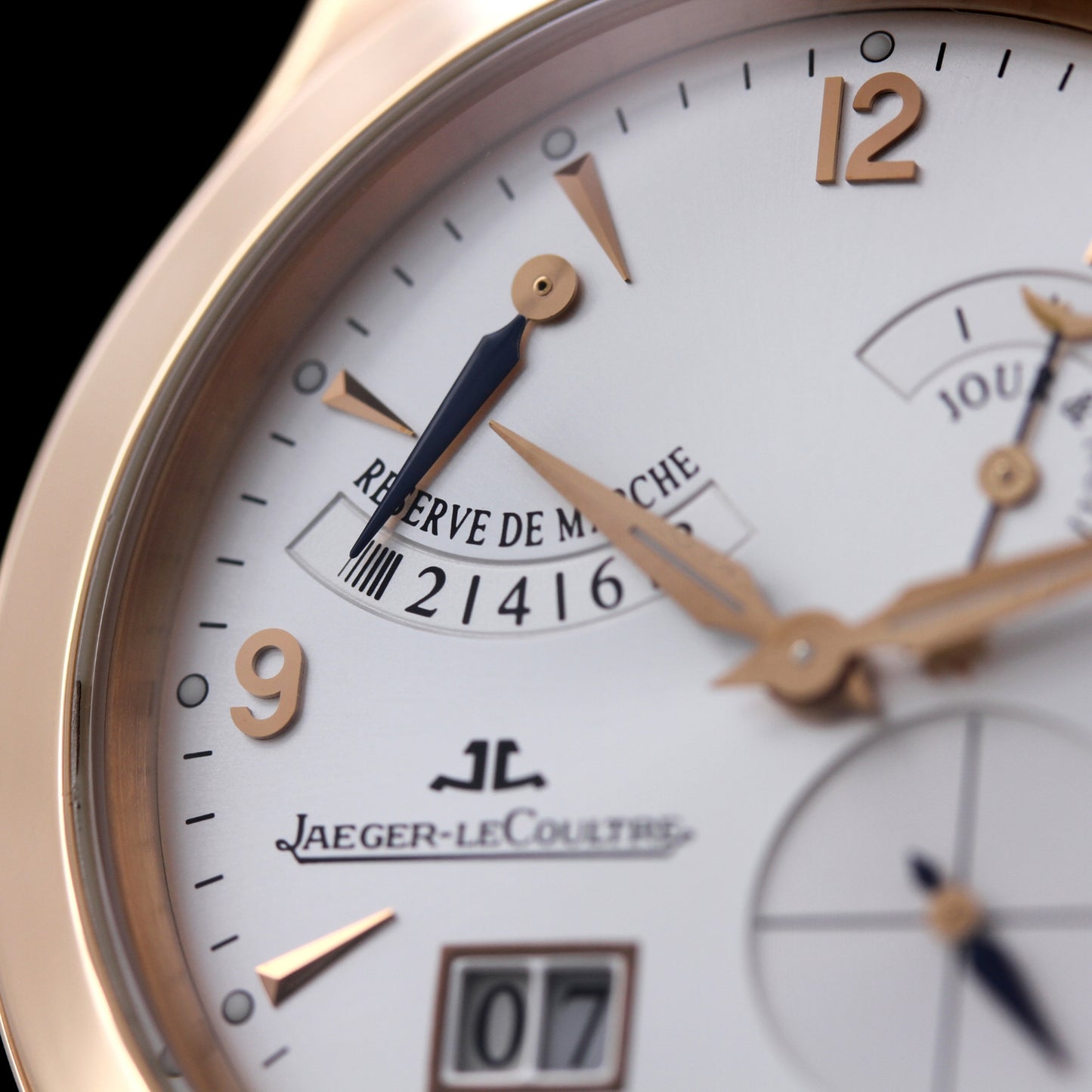 Jaeger-LeCoultre Master Control 8 Days Big Date 146.2.17, Q1602420, Handaufzug, Roségold