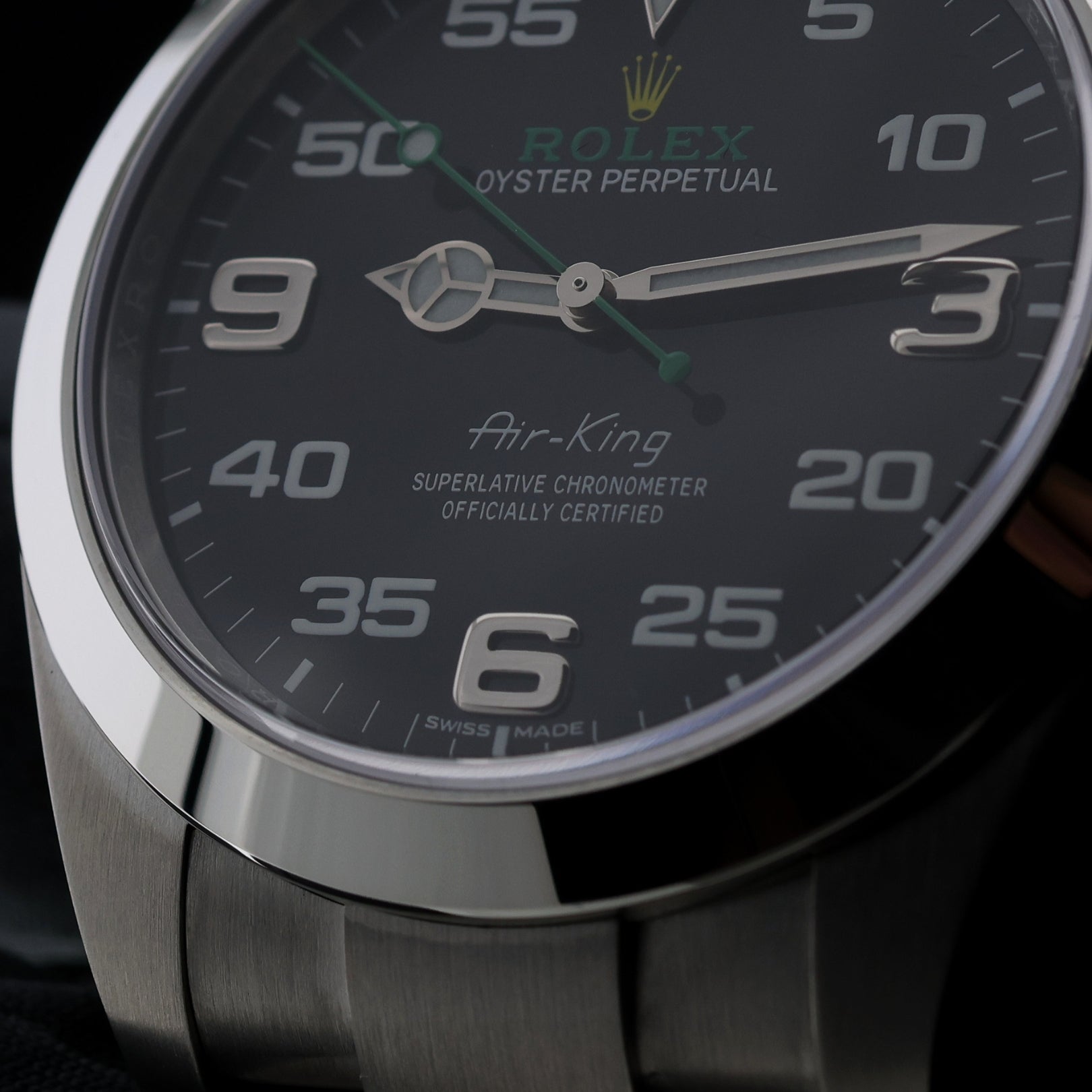Rolex Air King, Edelstahl, Ref. 116900, 2020, B+P