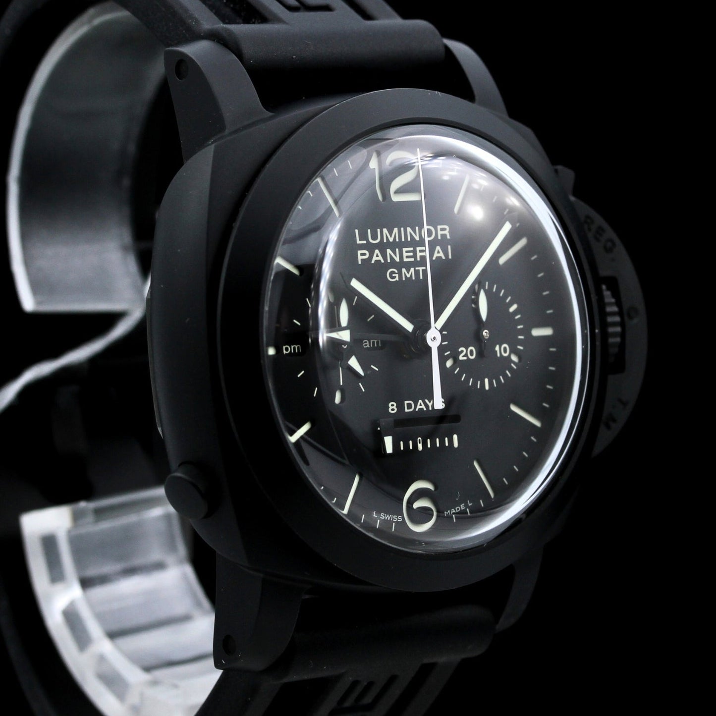 Panerai Luminor Chrono Monopulsante 8 Days GMT – 44mm, 2021, Limited 400pcs., PAM00317