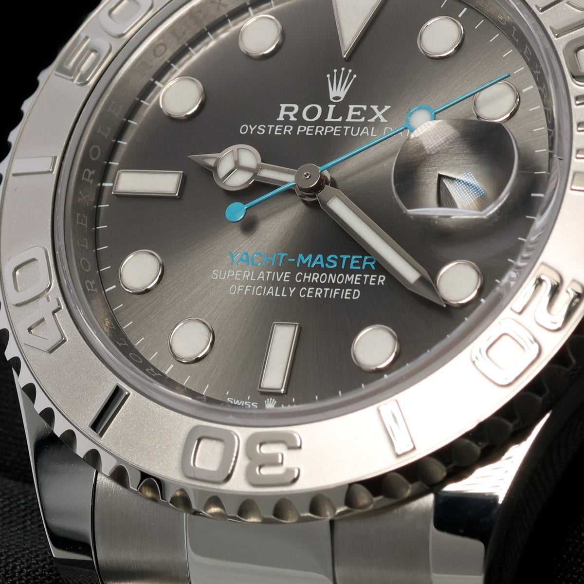 Rolex Yacht-Master 40, Rhodium Dial, Edelstahl/Platin, ungetragen, Ref. 126622, 2026, B+P