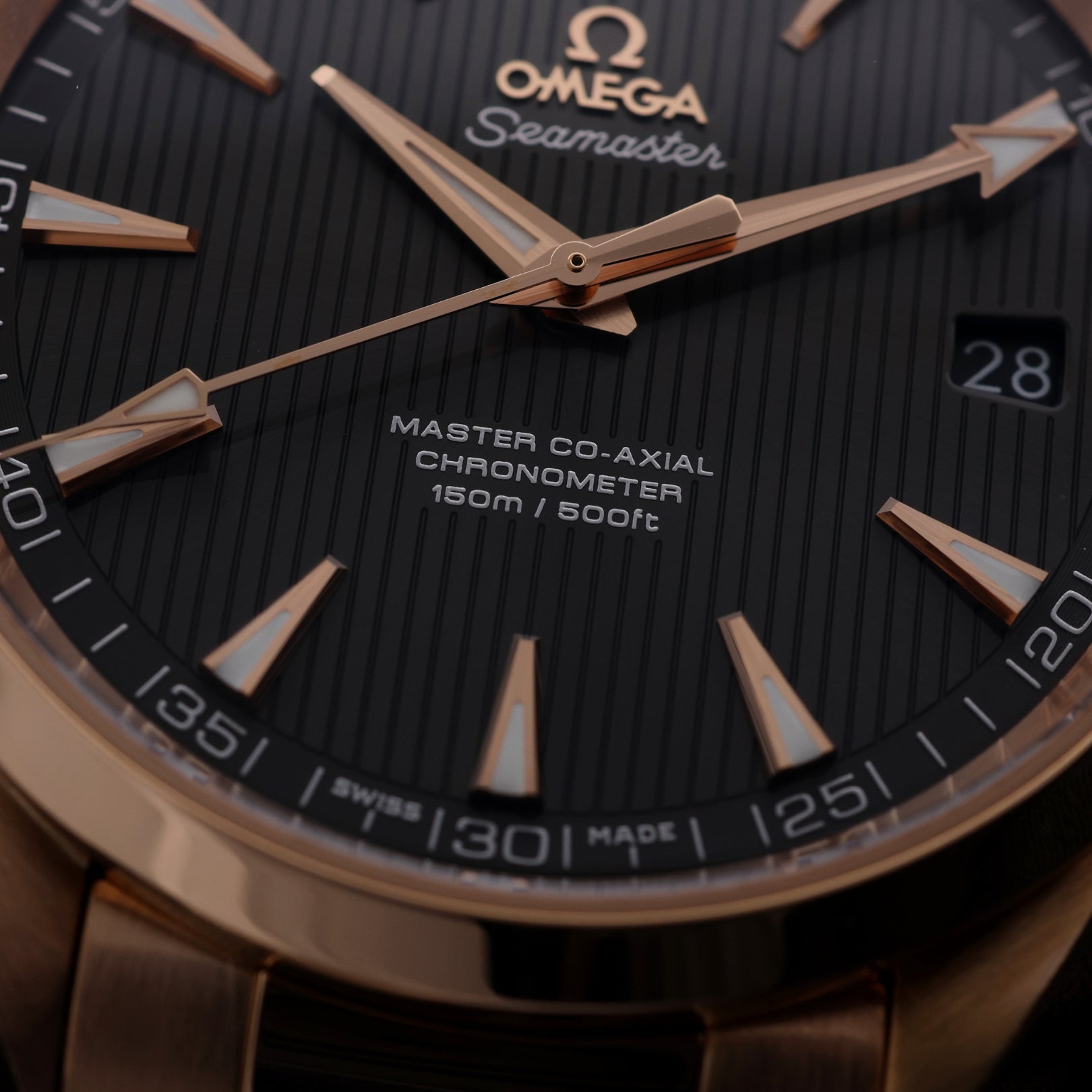 Omega Seamaster Aqua Terra 150M, Co-Axial, Rotgold, Ref. 231.50.42.21.06.002, 12-2021, B+P