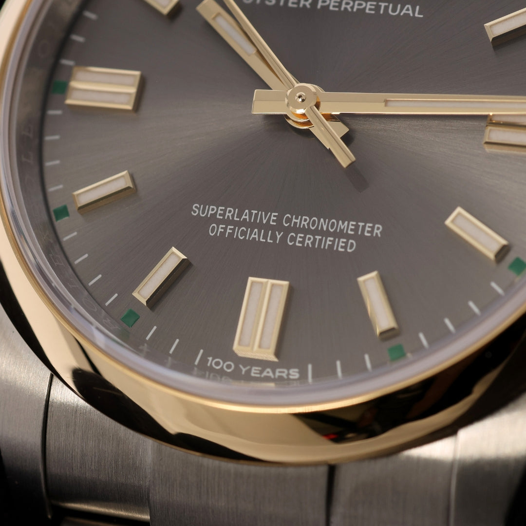 Rolex Oyster Perpetual 36, 100 Years Anniversary, Teilverklebt, Ref. 126003, 2026, B+P