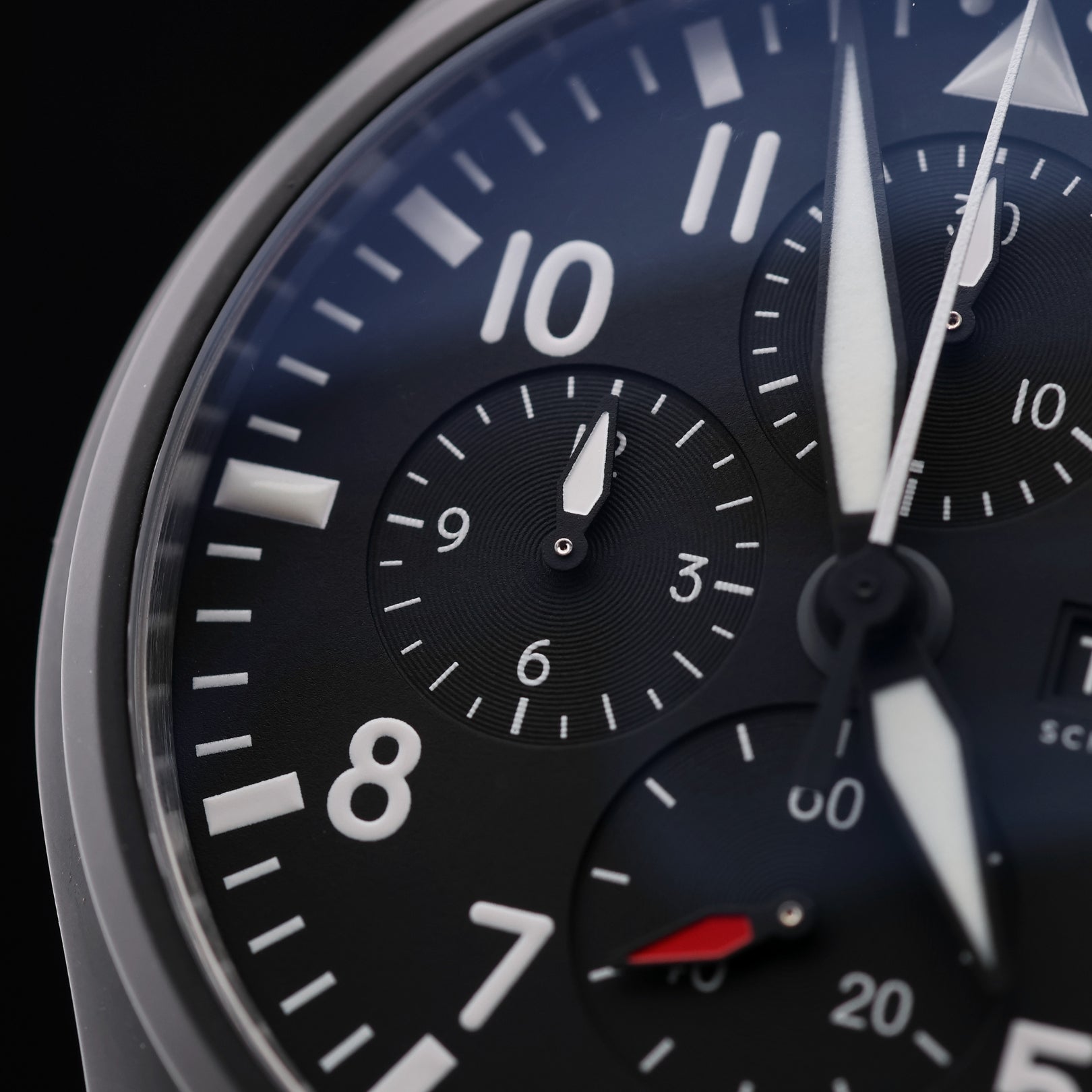 IWC Fliegeruhr Chronograph, Top Gun, Black, Ref. IW389101, 06-2023, B+P