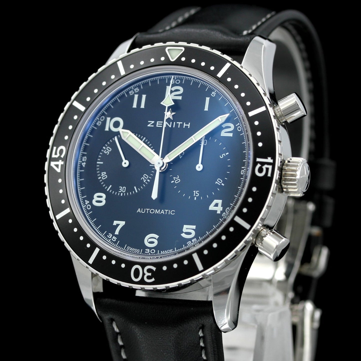 Zenith Pilot Chronometer Tipo CP-2, El Primero, Limited 1 out of 1000, 2019, Ref. 03.2240.4069/21.C803, B+P