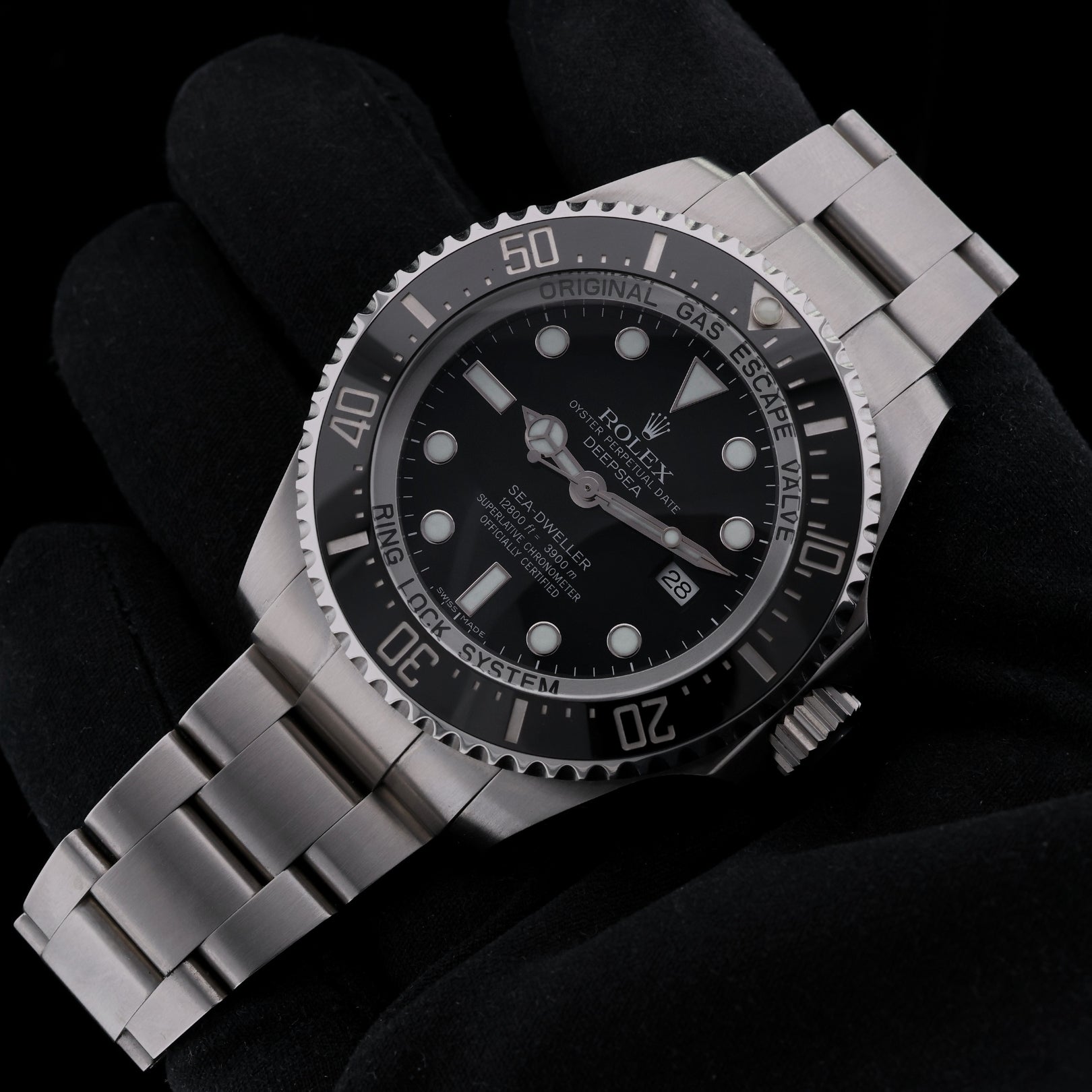 Rolex Sea-Dweller Deepsea, Edelstahl, LC100, Ref. 116660, 03-2014, B+P