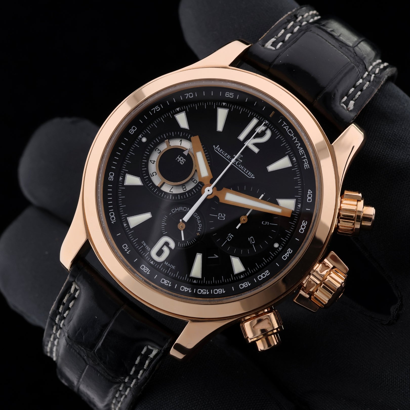 Jaeger-LeCoultre Master Compressor Chronograph, Rosegold, Ref. 146.2.25/Q1752440, mit Box
