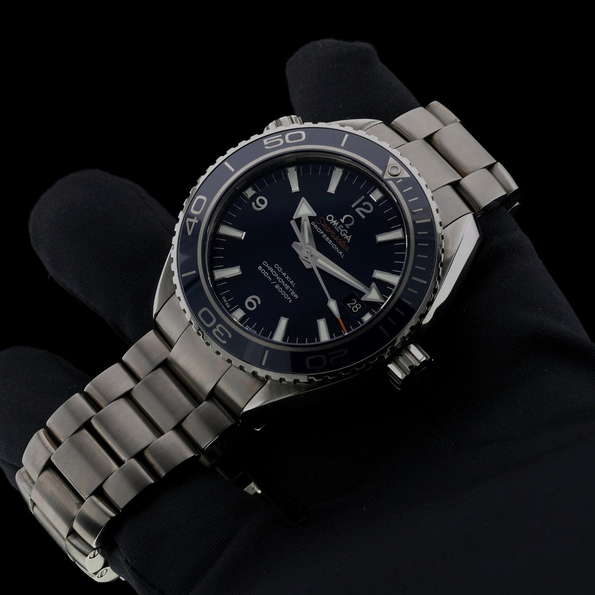 Omega Seamaster Planet Ocean, 600M, Co-Axial, Titan, Ref. 232.90.46.21.03.001, 12-2015, B+P
