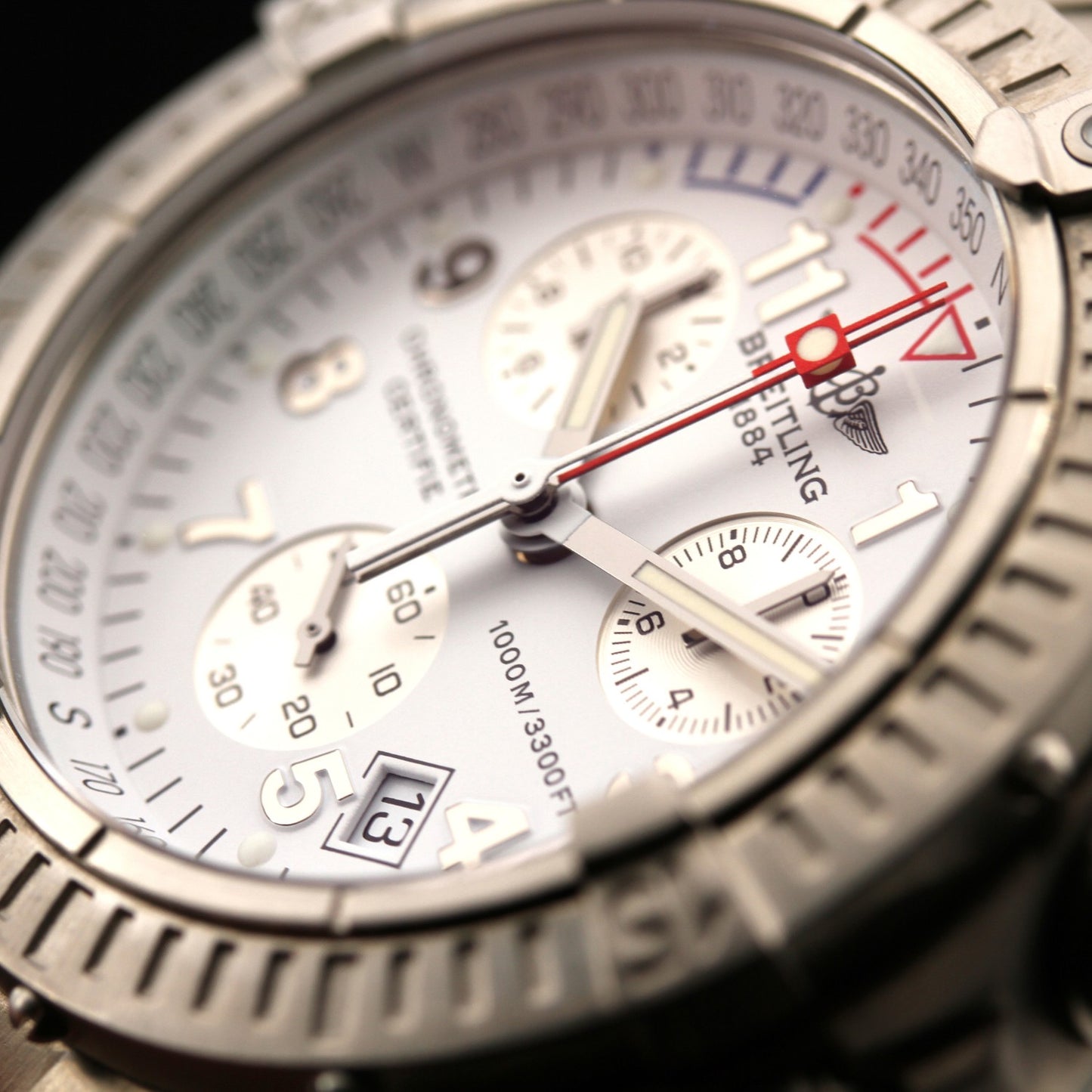 Breitling Avenger M1 Chronograph 44 mm, Ref. E73360, B+P