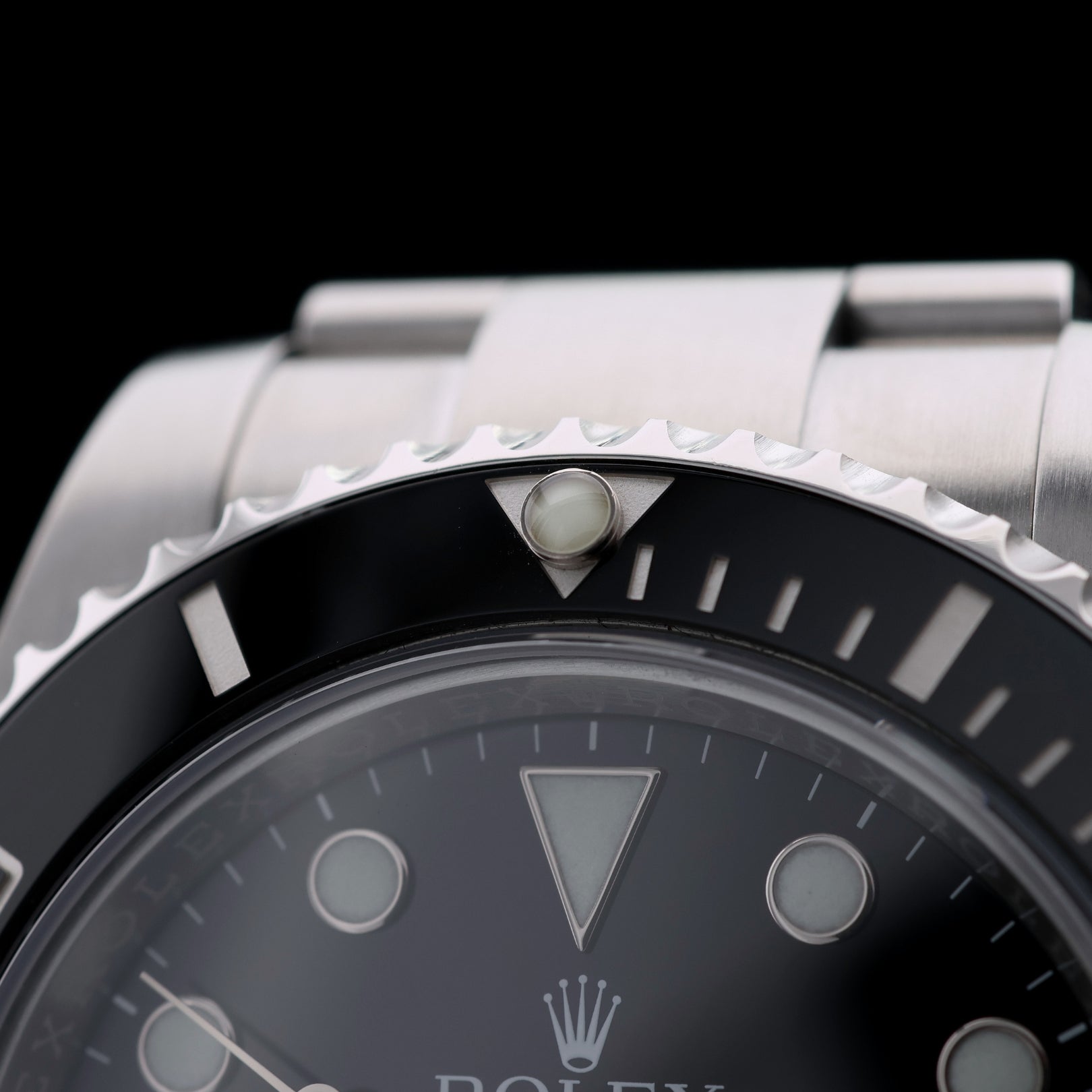 Rolex Submariner NoDate, Cerachrom-Lünette, Ref. 114060, 05-2014, B+P