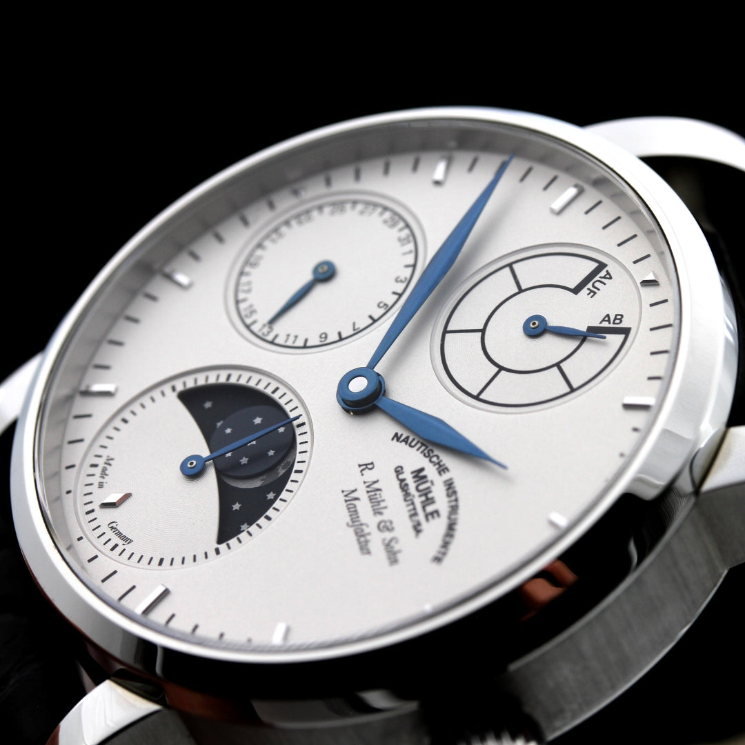 Mühle Glashütte Robert Mühle, Mondphase Limited Edition 100, Ref. M1.11.53