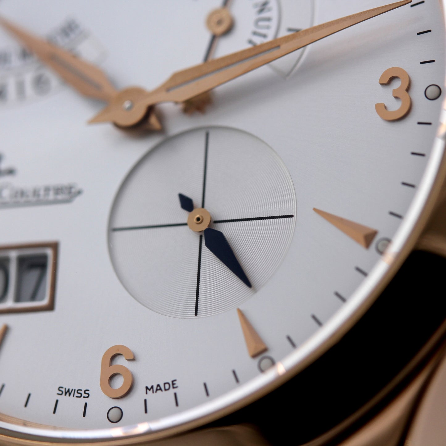 Jaeger-LeCoultre Master Control 8 Days Big Date 146.2.17, Q1602420, Handaufzug, Roségold