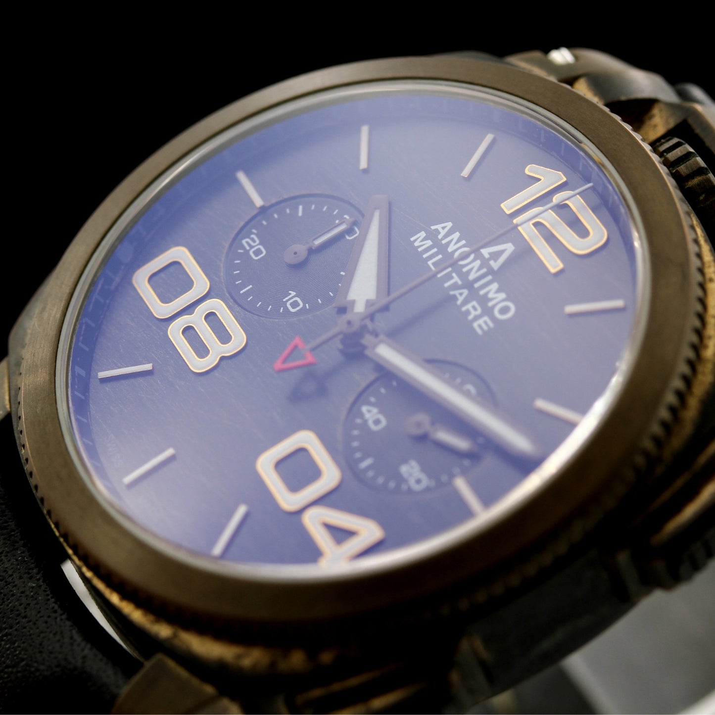 Anonimo Militare Chrono Bronzo, Ref. AM-1120.04.001.A01, 2020, B+P