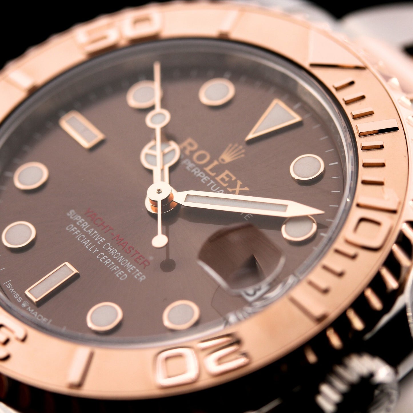 Rolex Yachtmaster 37, Oystersteel-Everose-Gold, 268621, 2023, B+P