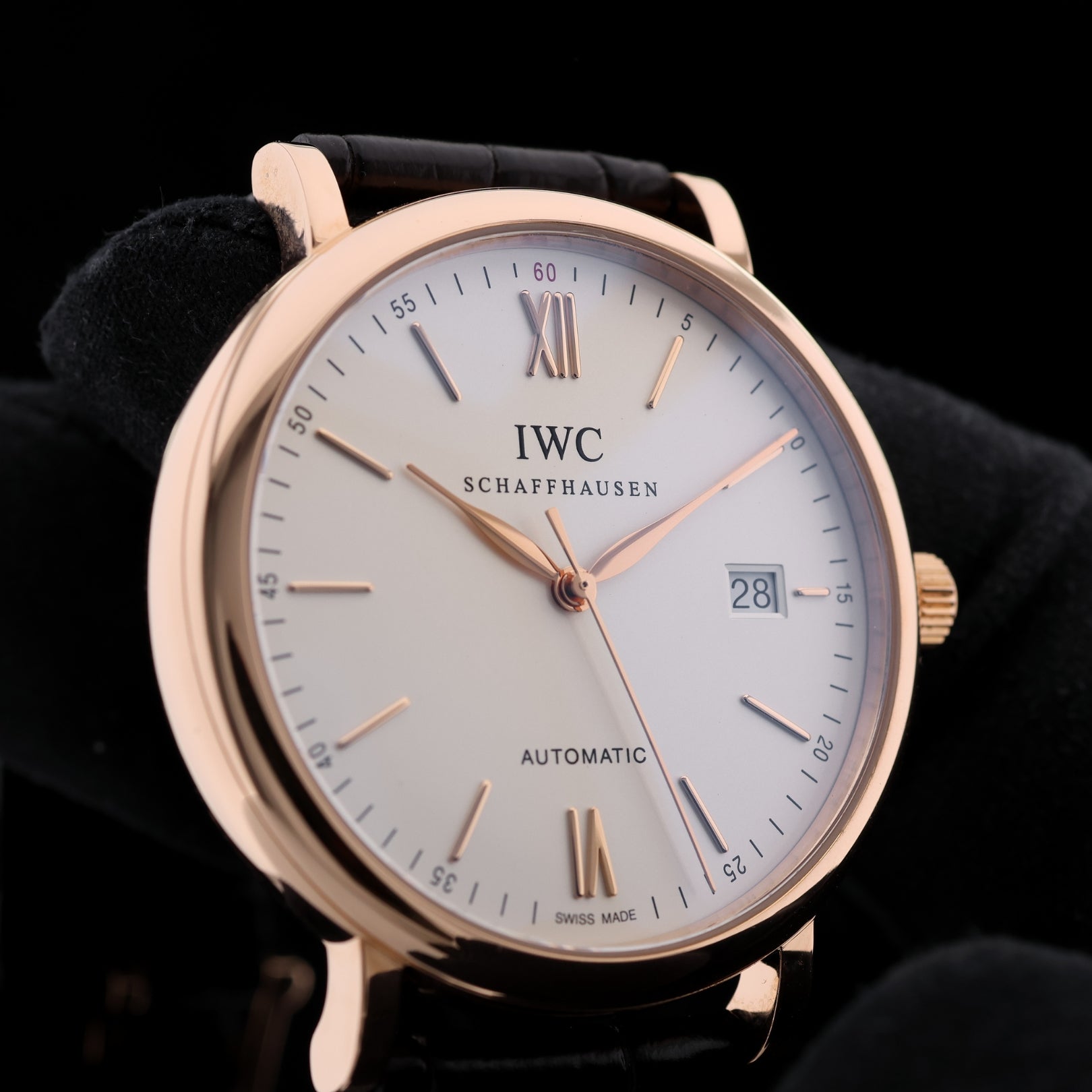 IWC Portofino Automatic, 18 Kt. Rotgold, Ref. IW356504, 2019, B+P