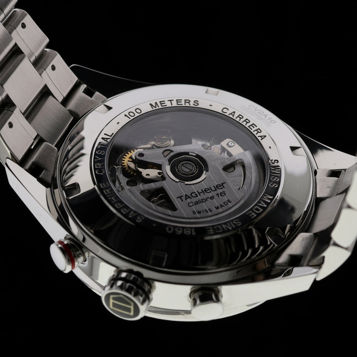 TAG Heuer Carrera Calibre 16, 43mm, Stahlband, Ref. CV2A10.BA0796, 10-2011, B+P