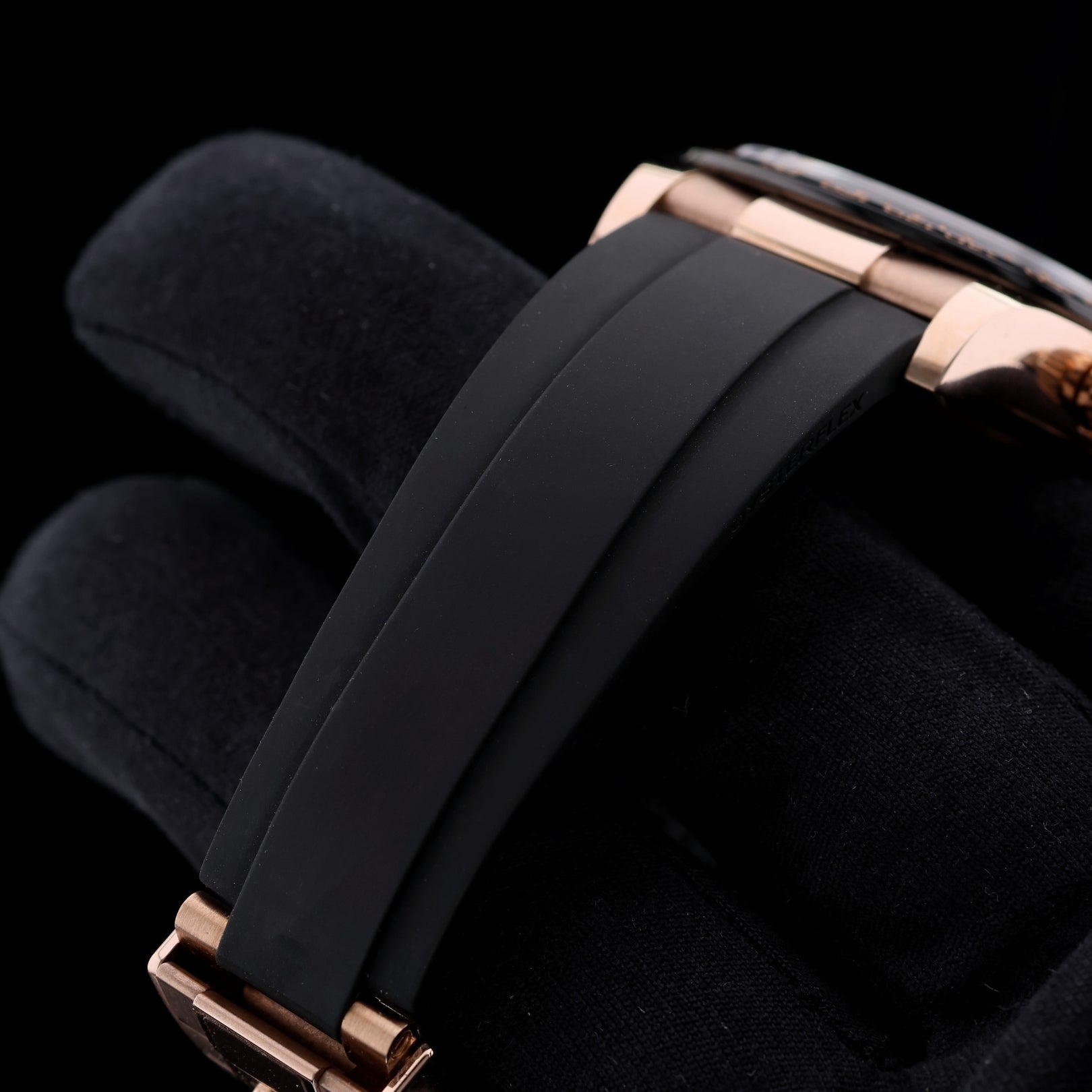 Rolex Daytona Everose Gold, Chocolate Dial, Oysterflex, Ref. 116515LN, 2025, B+P