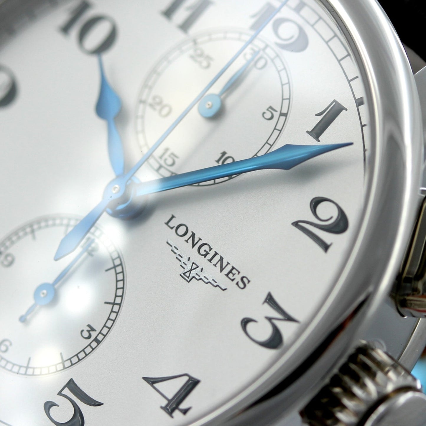 LONGINES Graf Zeppelin Chronograph und Pocket Watch Set 100 Jahre WEMPE, Ref. 26794732, Limited 1XX of 200, 2009, B+P
