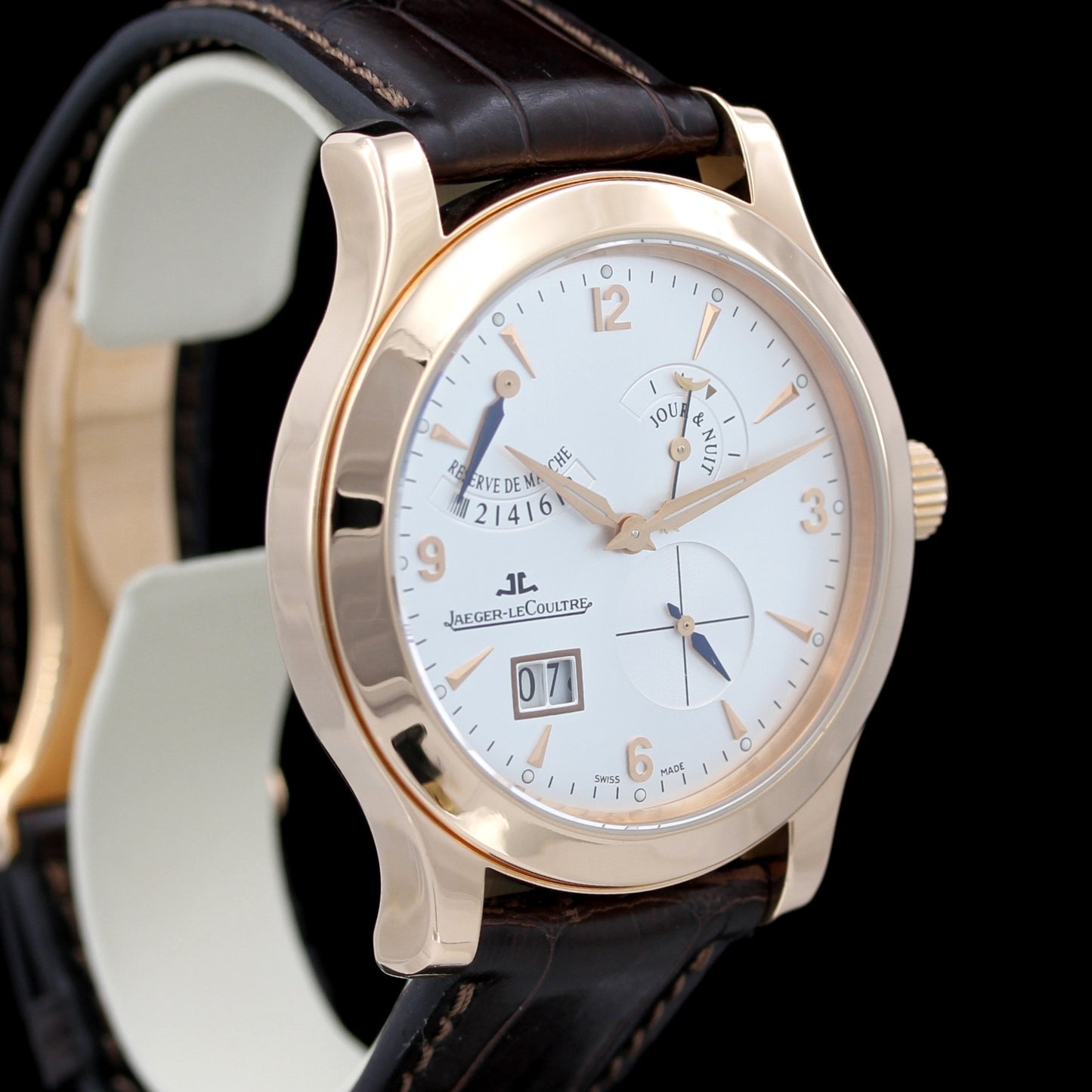 Jaeger-LeCoultre Master Control 8 Days Big Date 146.2.17, Q1602420, Handaufzug, Roségold