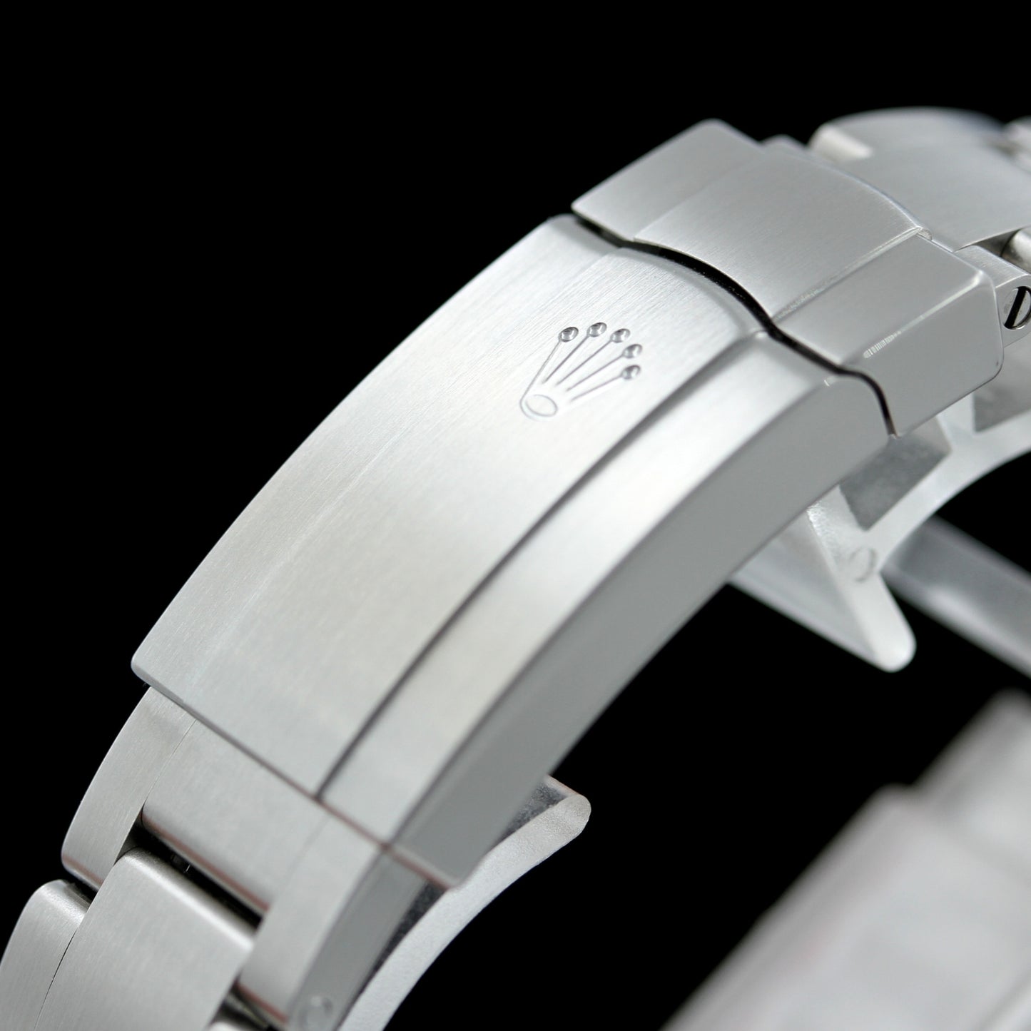 Rolex Oyster Perpetual 34, silver dial, Ref. 114200, B+P