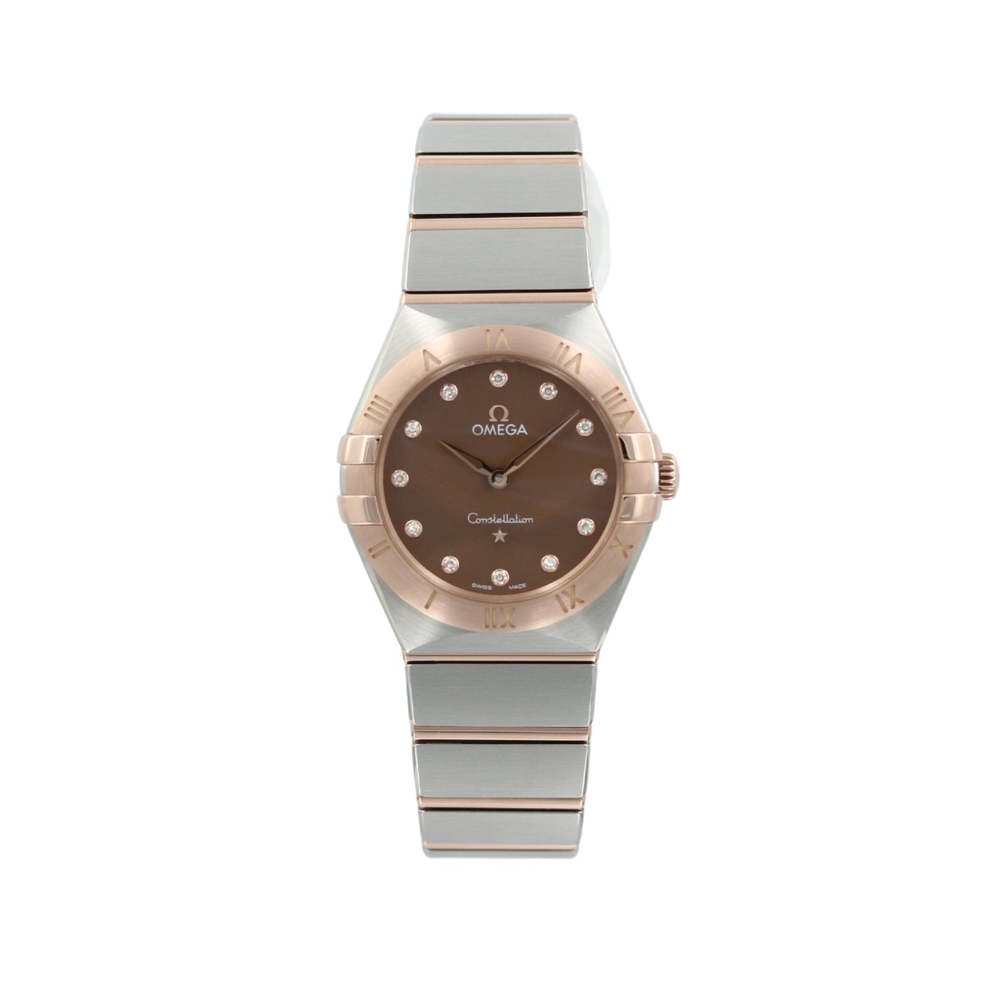 Omega Constellation Lady 28 mm, Rosegold, Ref. 131.20.28.60.63.001, 2022, B+P