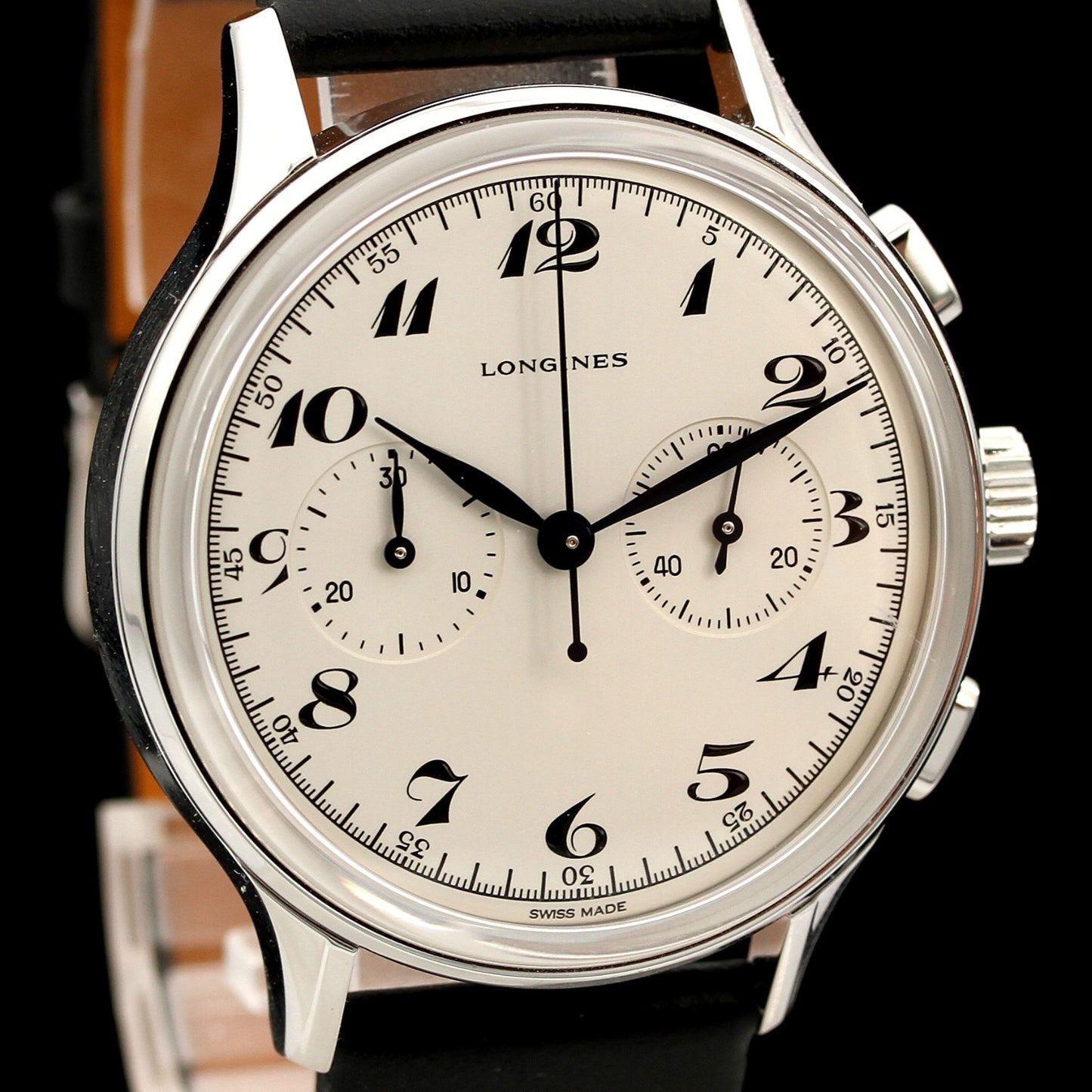 Longines Heritage 40mm Chronograph 1946, L2.827.4.73.0, B+P